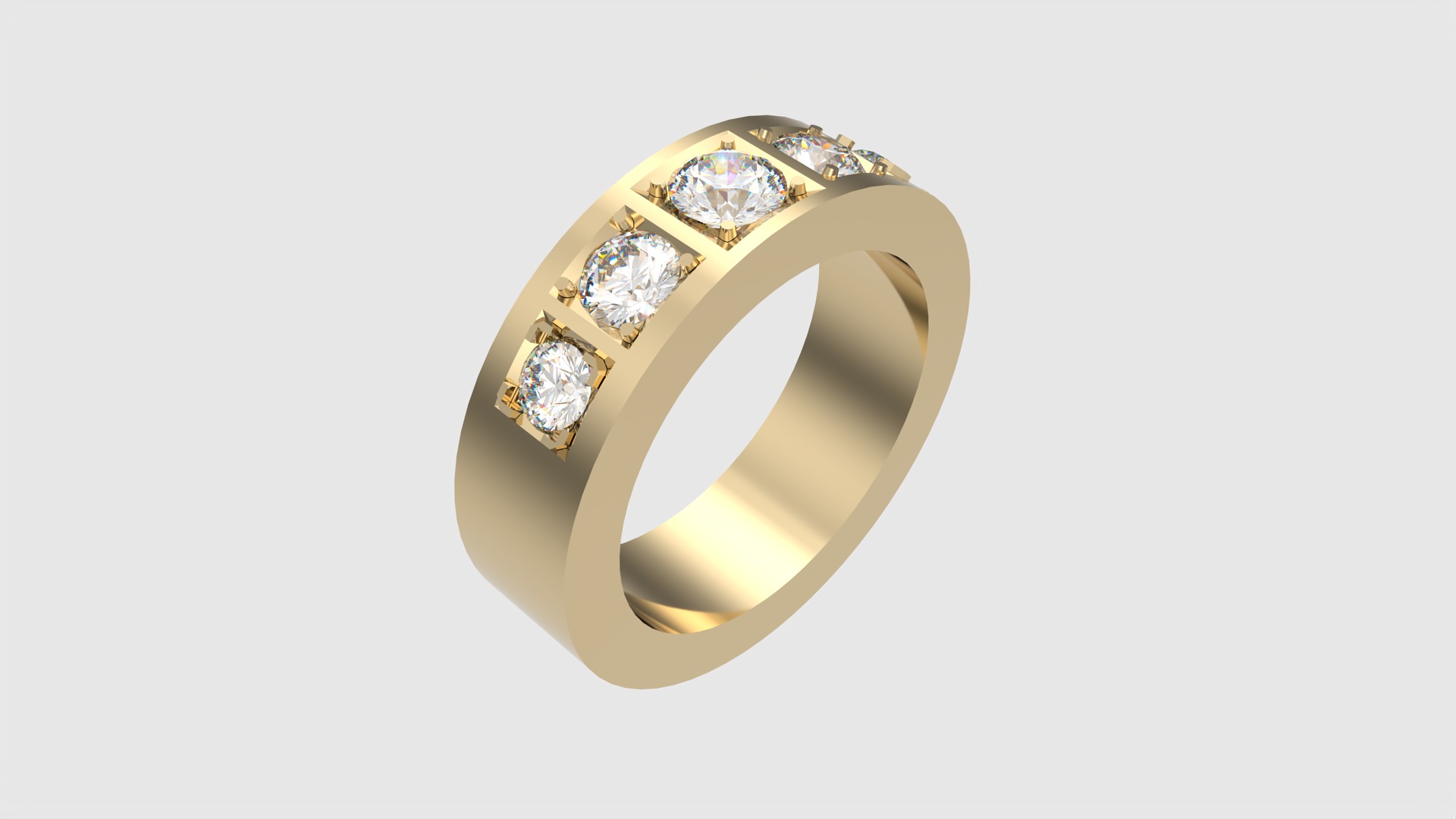 Bold Channel Set Band JDBCo 3D print model_25