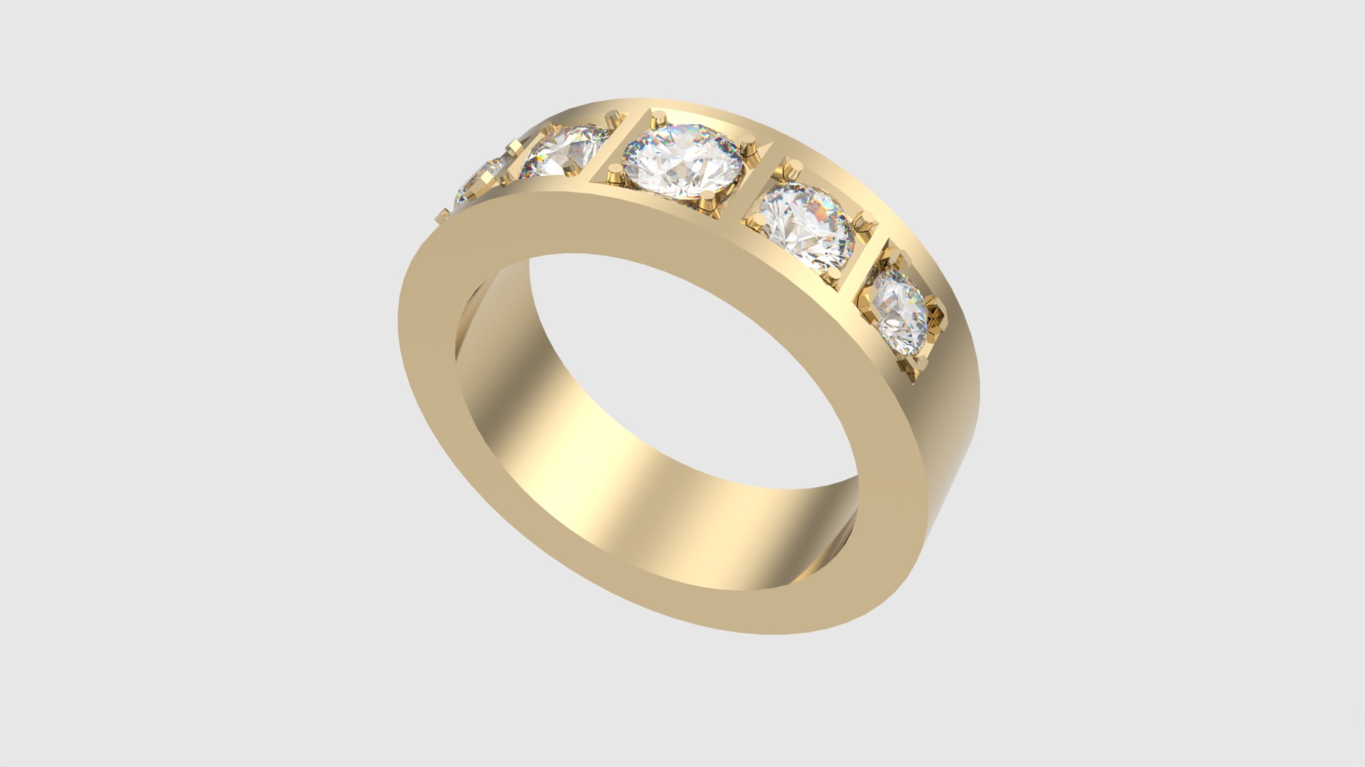 Bold Channel Set Band JDBCo 3D print model_15