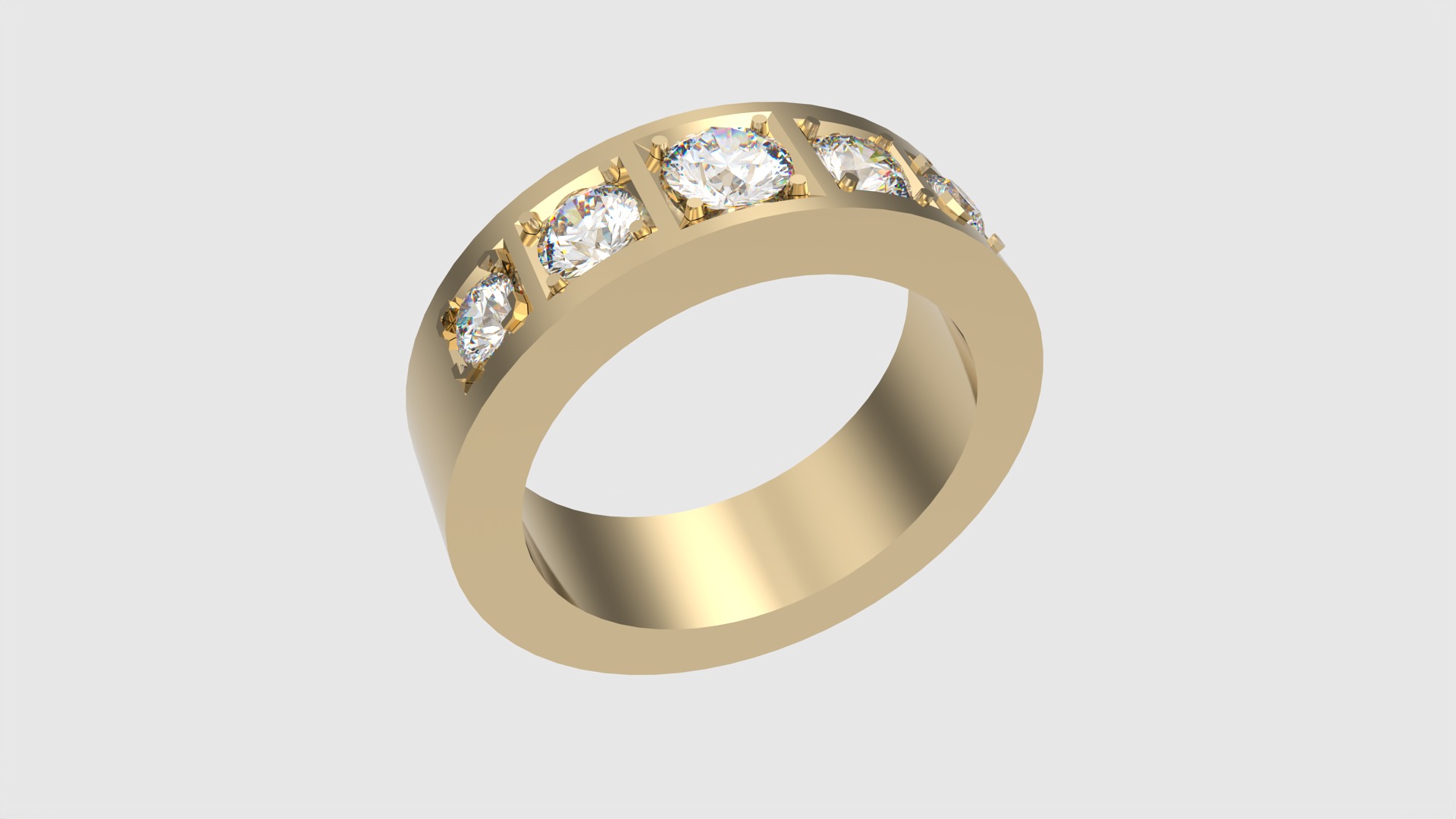 Bold Channel Set Band JDBCo 3D print model_24