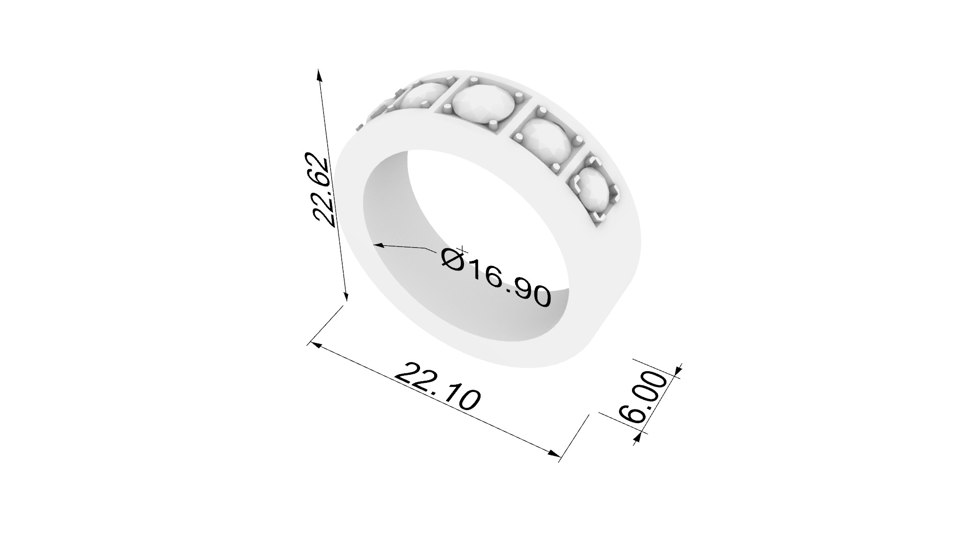 Bold Channel Set Band JDBCo 3D print model_1