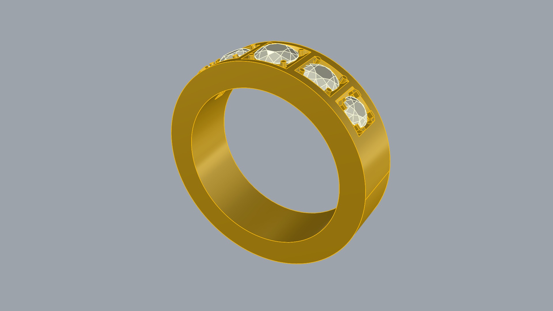 Bold Channel Set Band JDBCo 3D print model_7