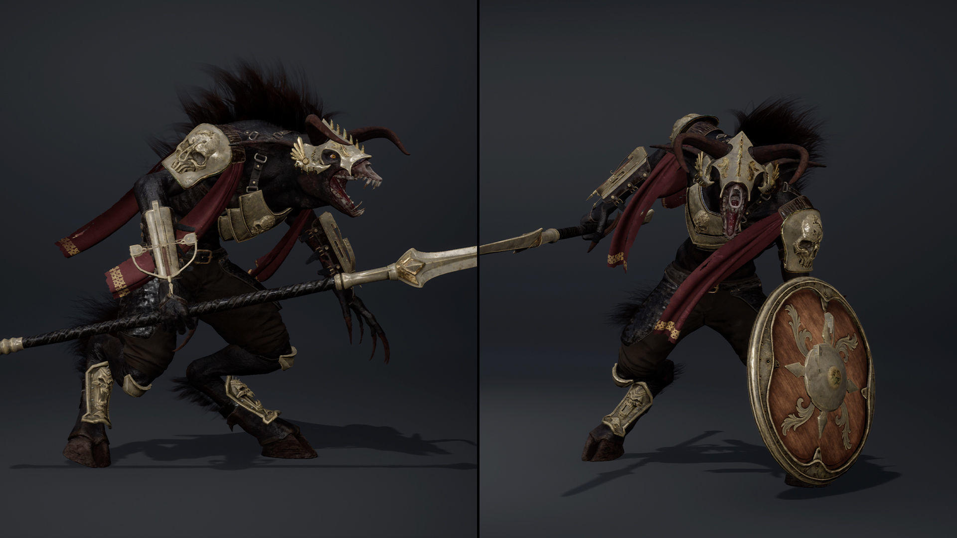 Shadow Spearman Arm2 Low-poly 3D model_14