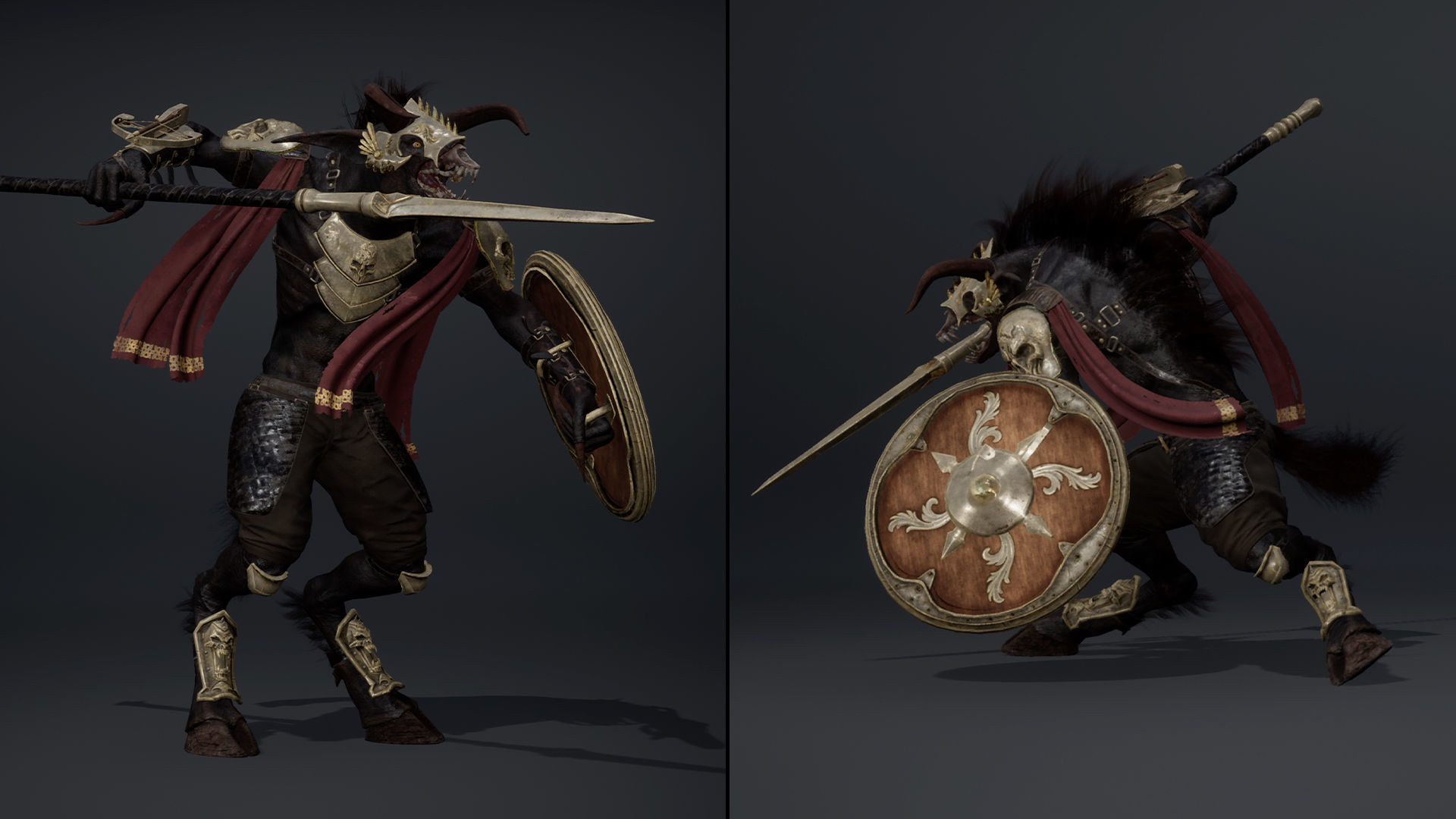 Shadow Spearman Arm2 Low-poly 3D model_15