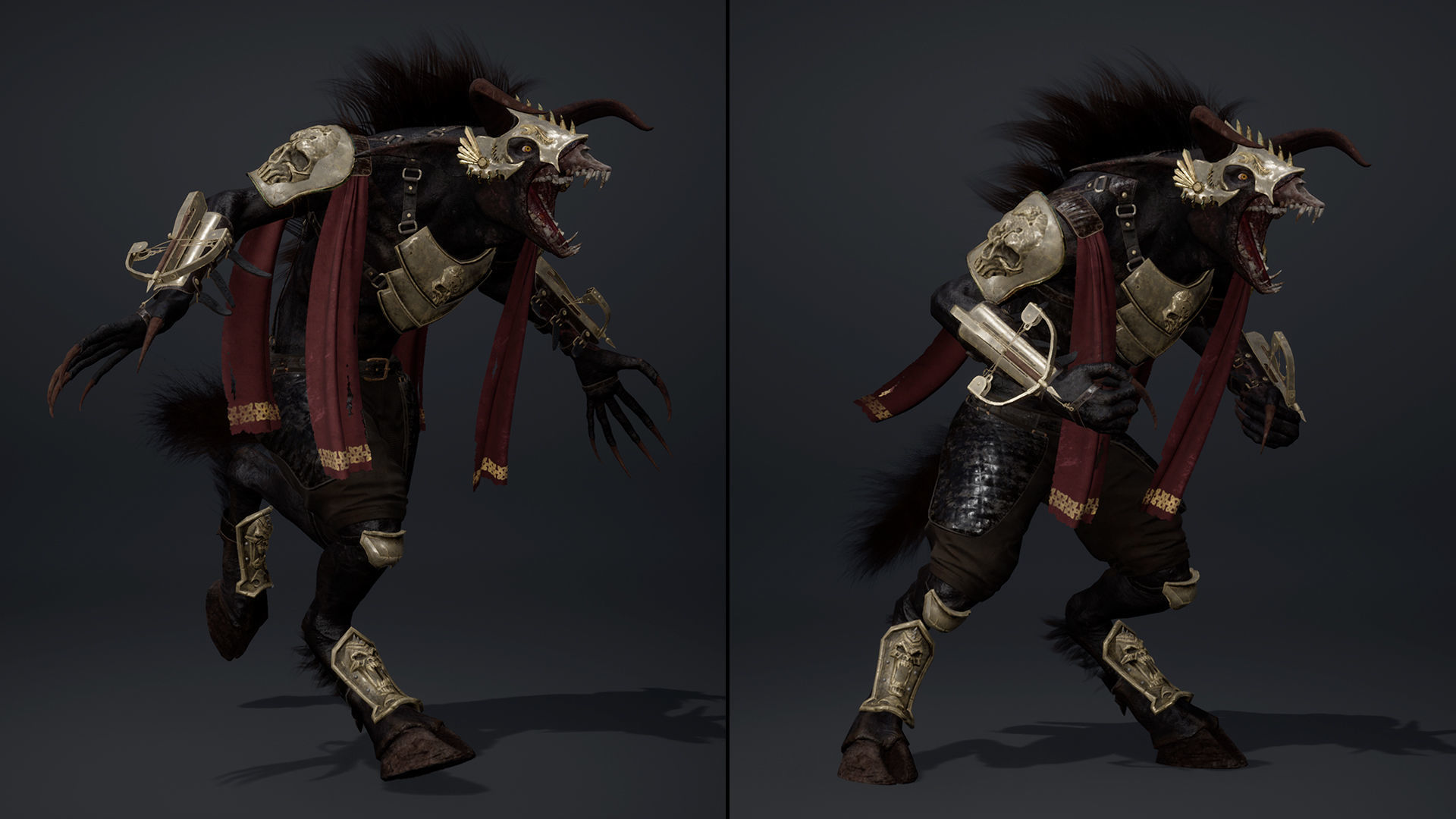 Shadow Spearman Arm2 Low-poly 3D model_20