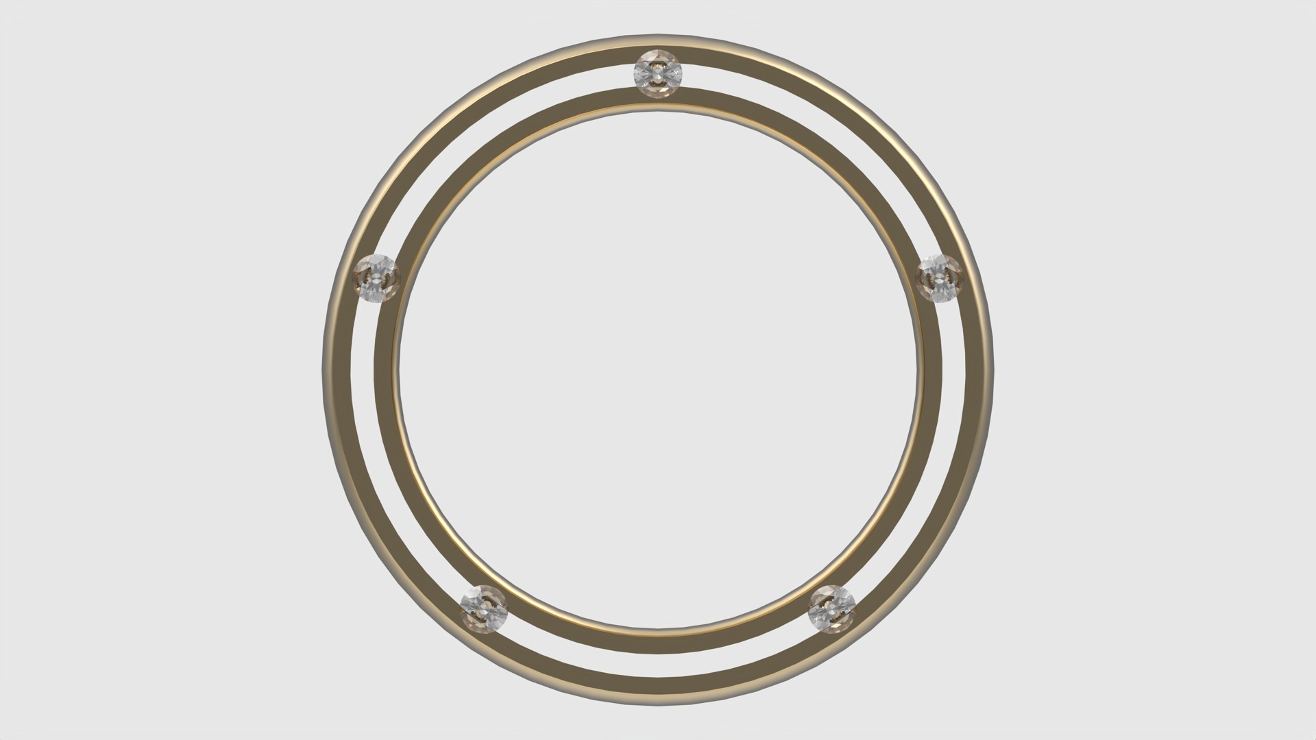 Modern Inlay Stone Band JDBCo 3D print model_4