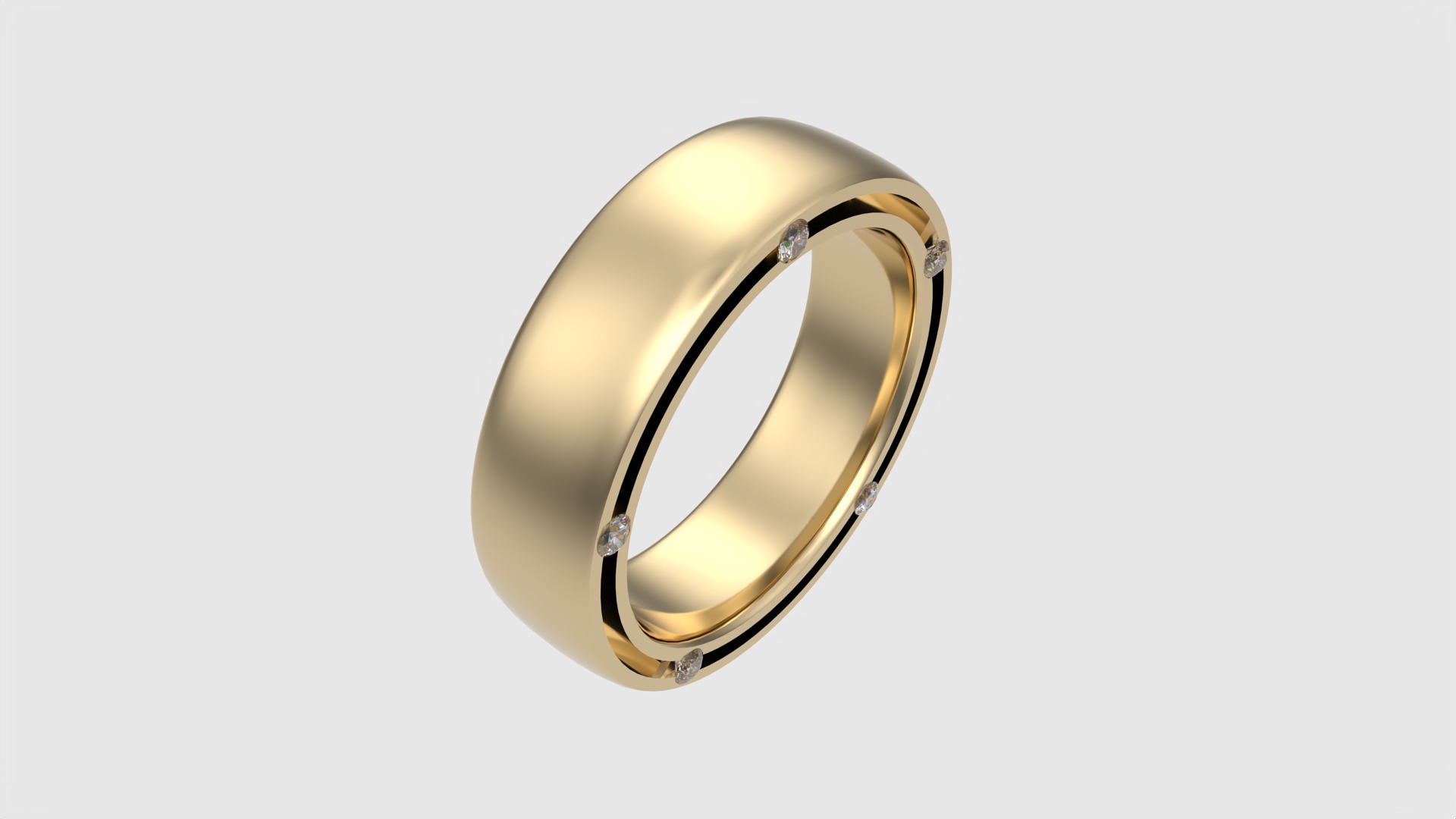 Modern Inlay Stone Band JDBCo 3D print model_18