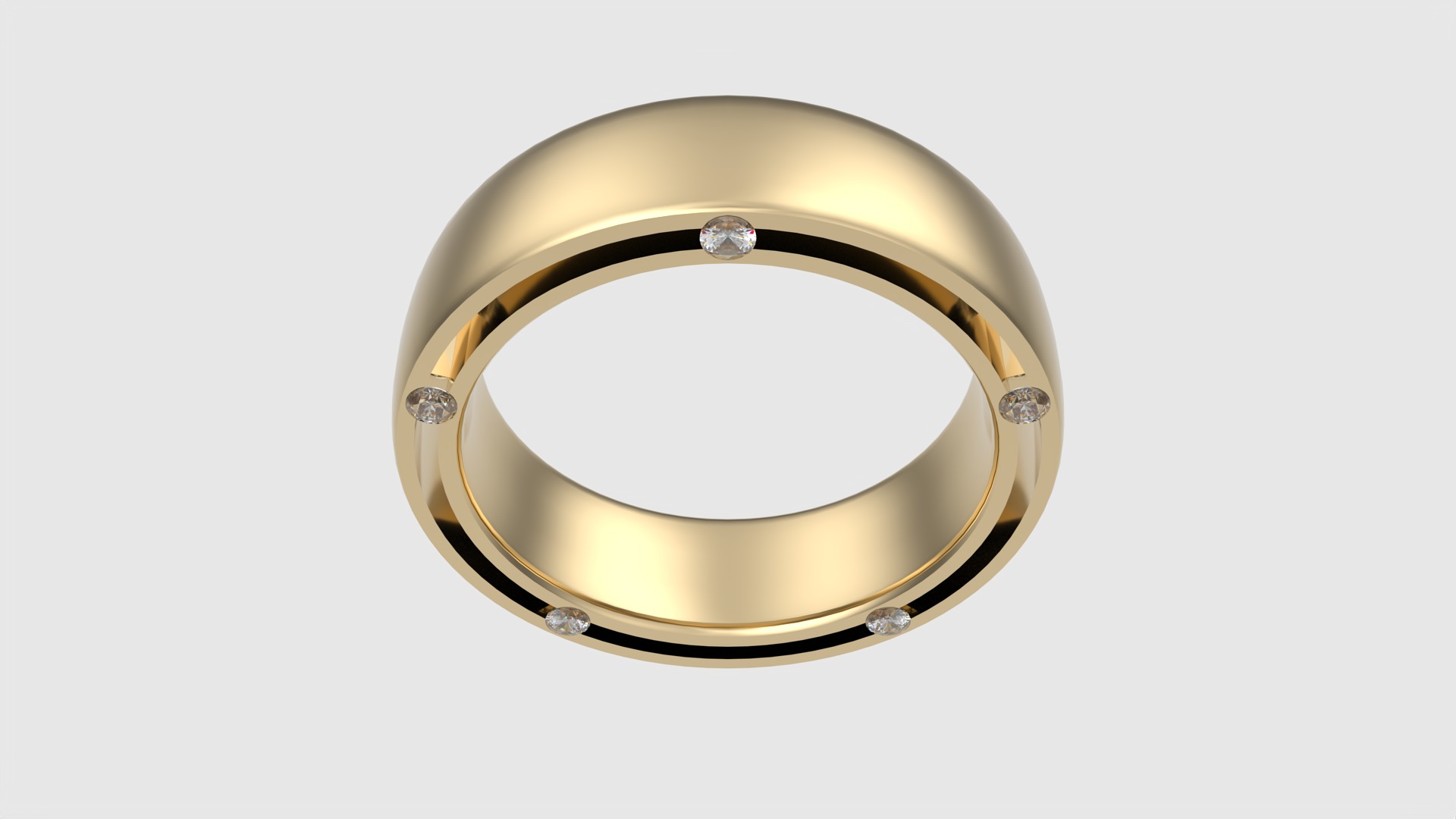 Modern Inlay Stone Band JDBCo 3D print model_16