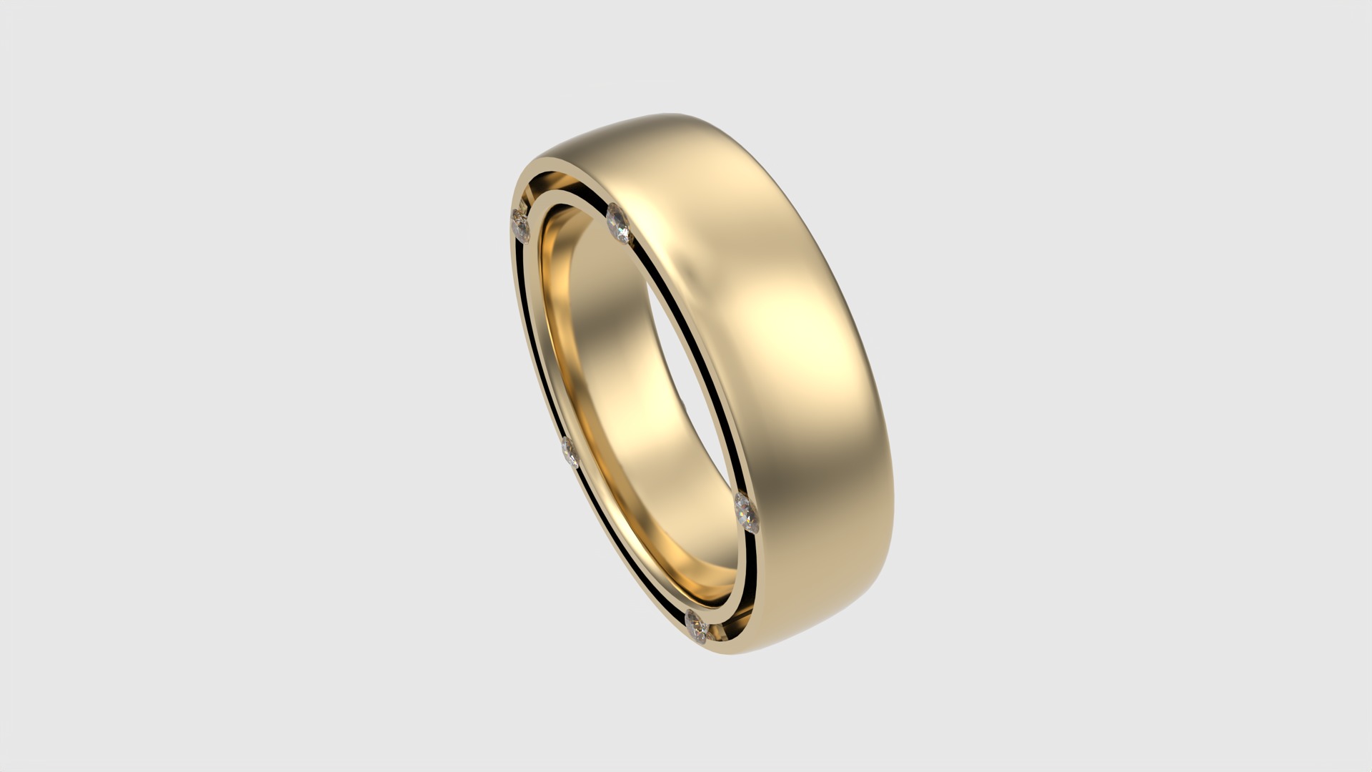 Modern Inlay Stone Band JDBCo 3D print model_28