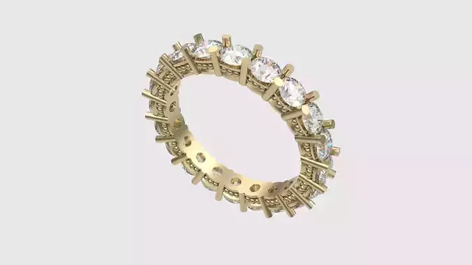 Radiant Eternity Circle Ring JDBCo