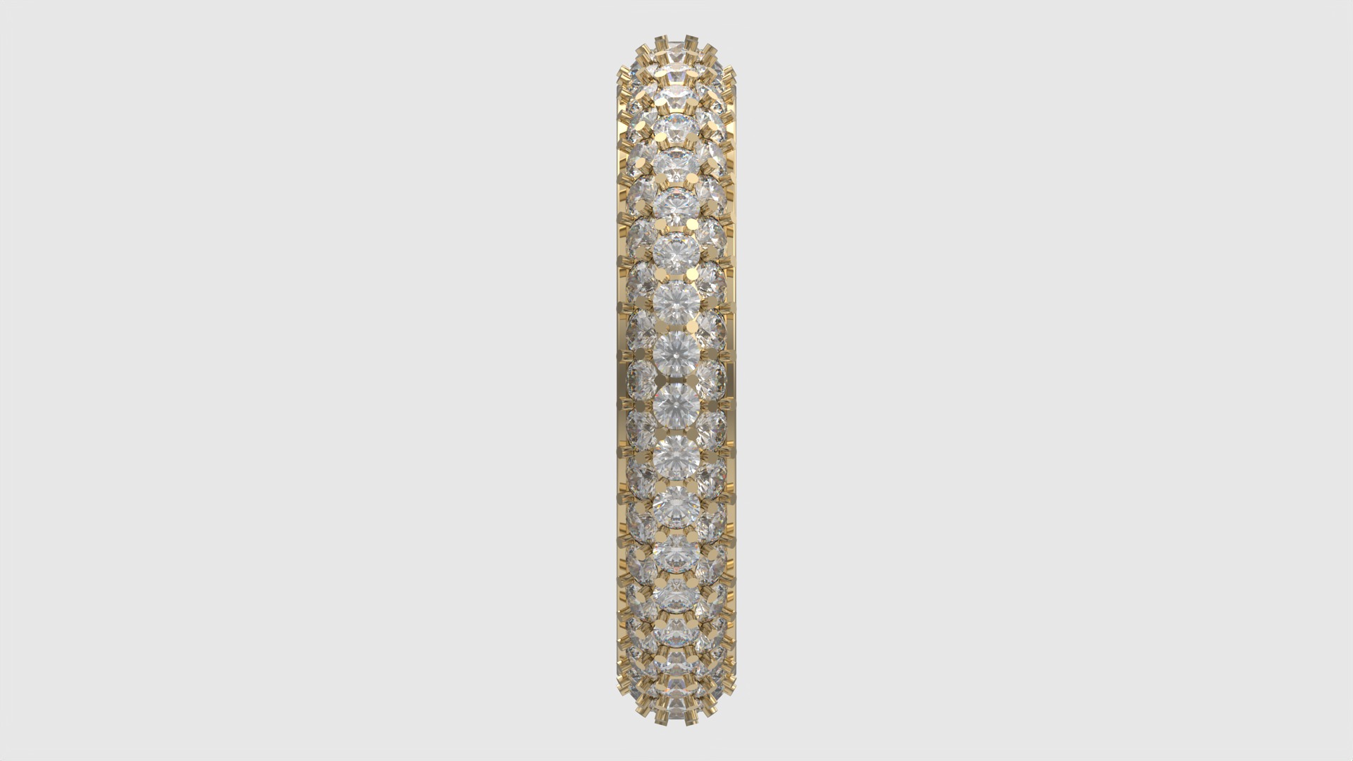 Radiant Double Row Eternity Band JDBCo 3D print model_5