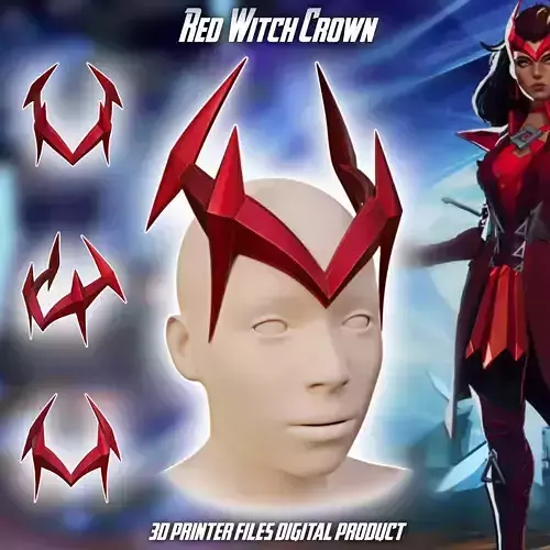 Red Witch Crown Marvel Rivals