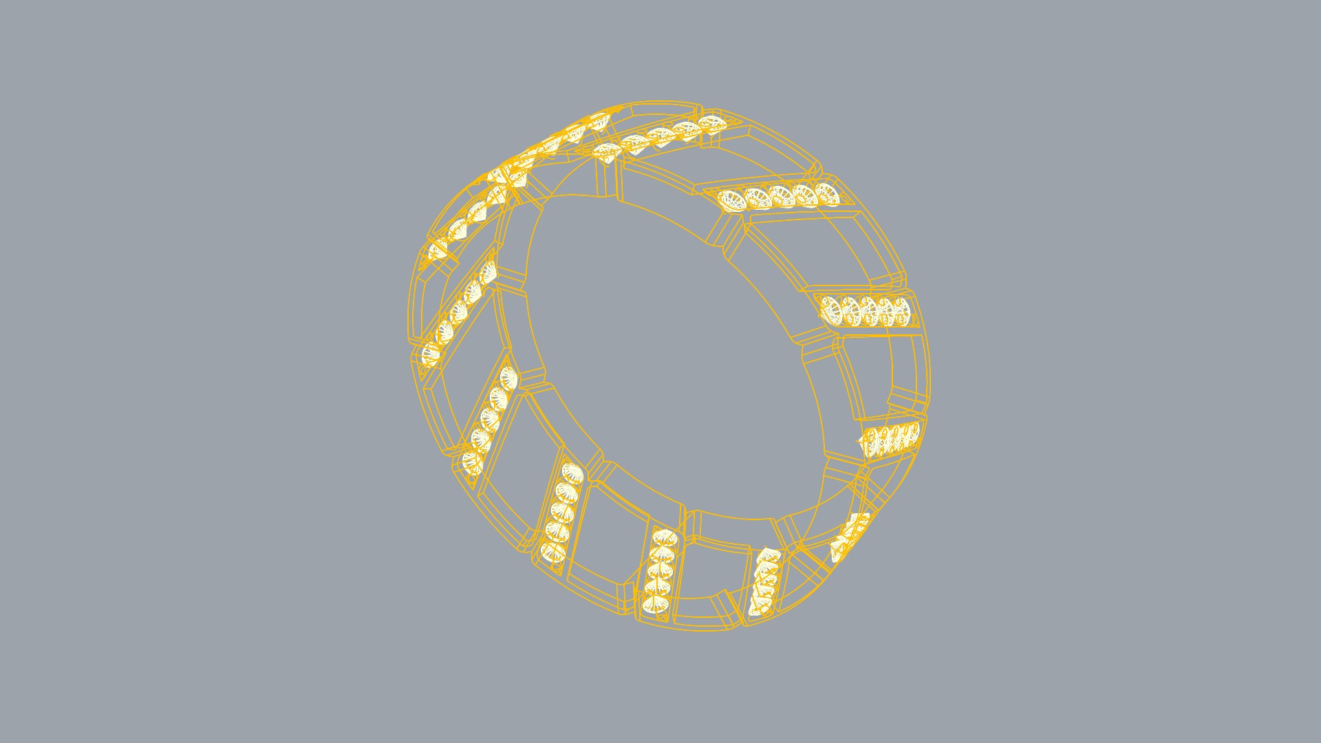 Embellished Channel Set Band JDBCo 3D print model_8