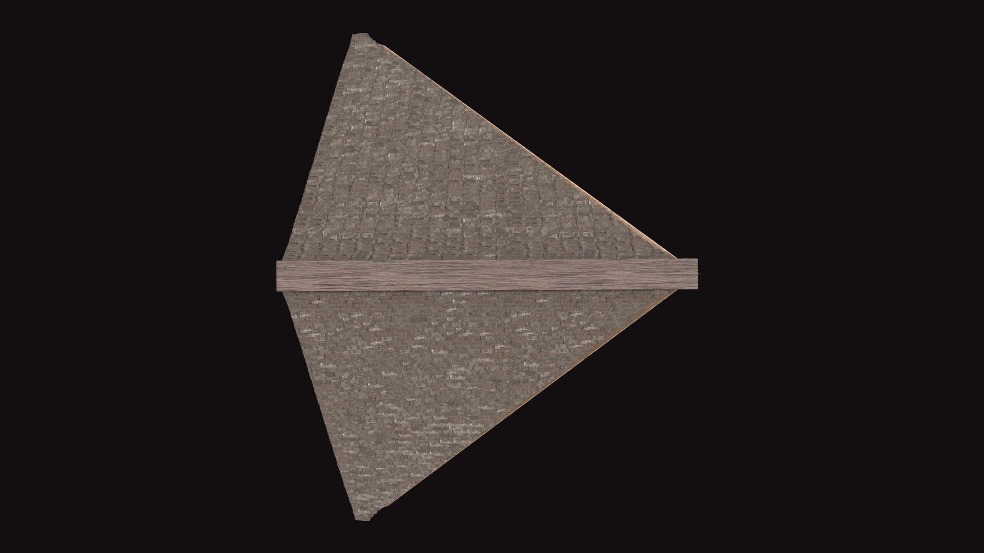 Medieval Roof V02 Low-poly 3D model_7