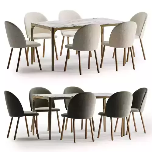 nasu sidechair canto dining table