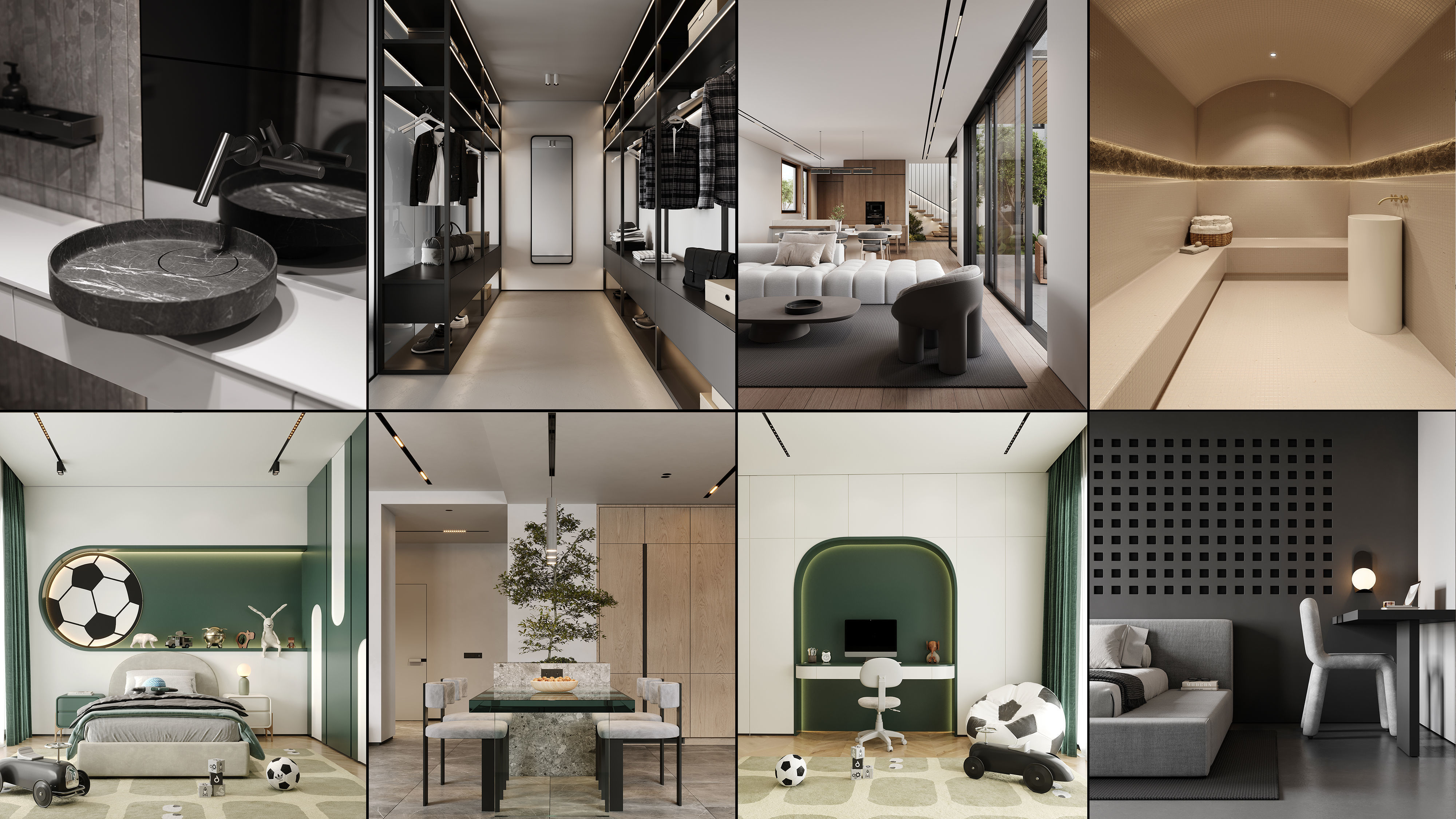 13 Professional 3D Scenes in 1 Exclusive Package 3D Model Collection_4