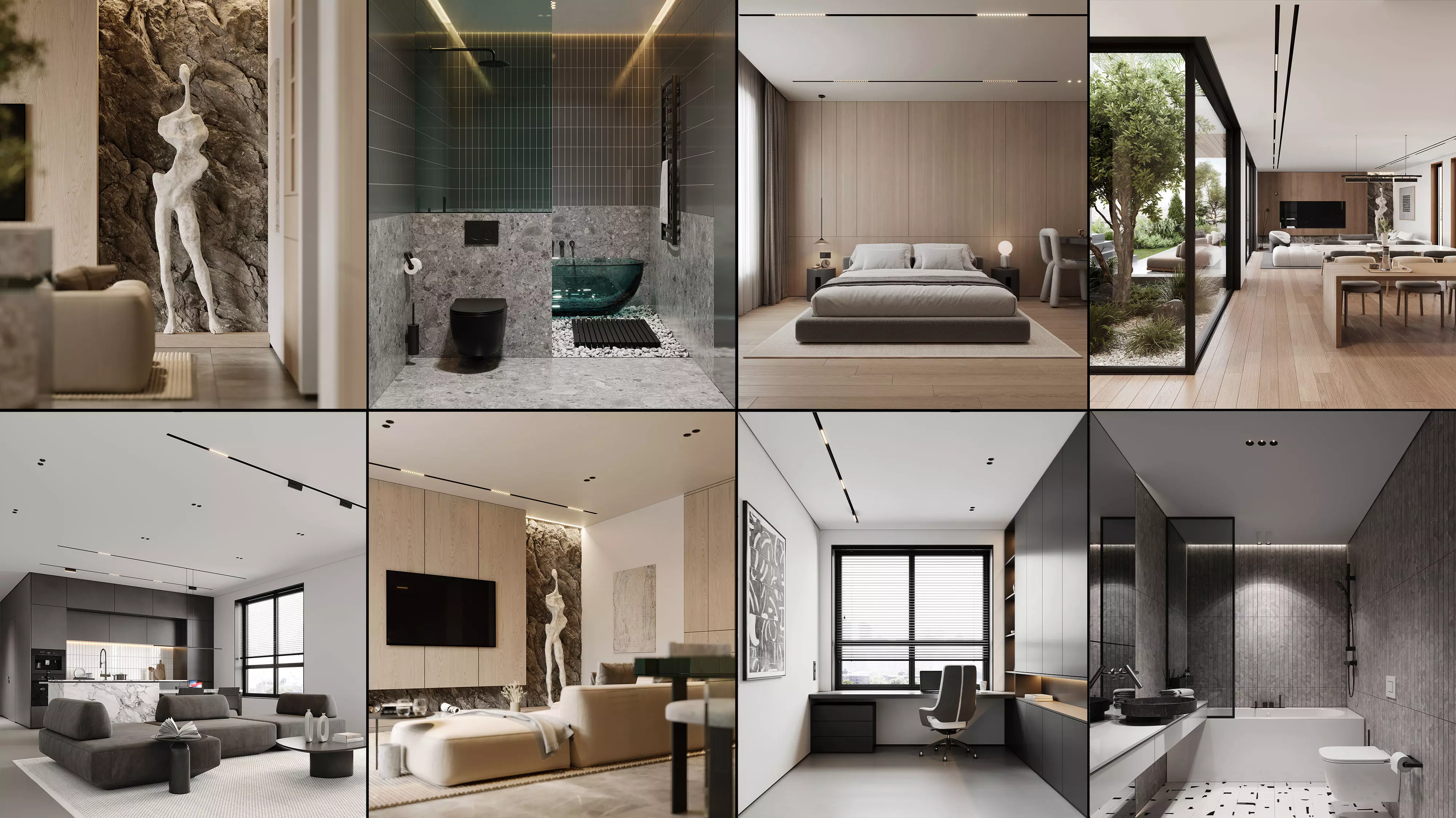 13 Professional 3D Scenes in 1 Exclusive Package 3D Model Collection_0