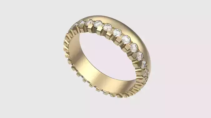 Radiant Pave Eternity Band JDBCo