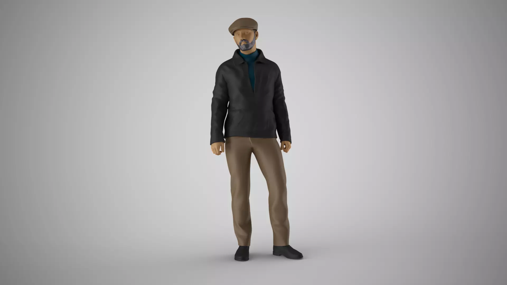 Modern Man in Past Times 2 3D print model_0