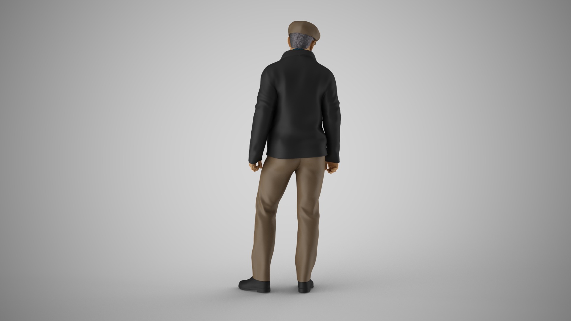 Modern Man in Past Times 2 3D print model_7