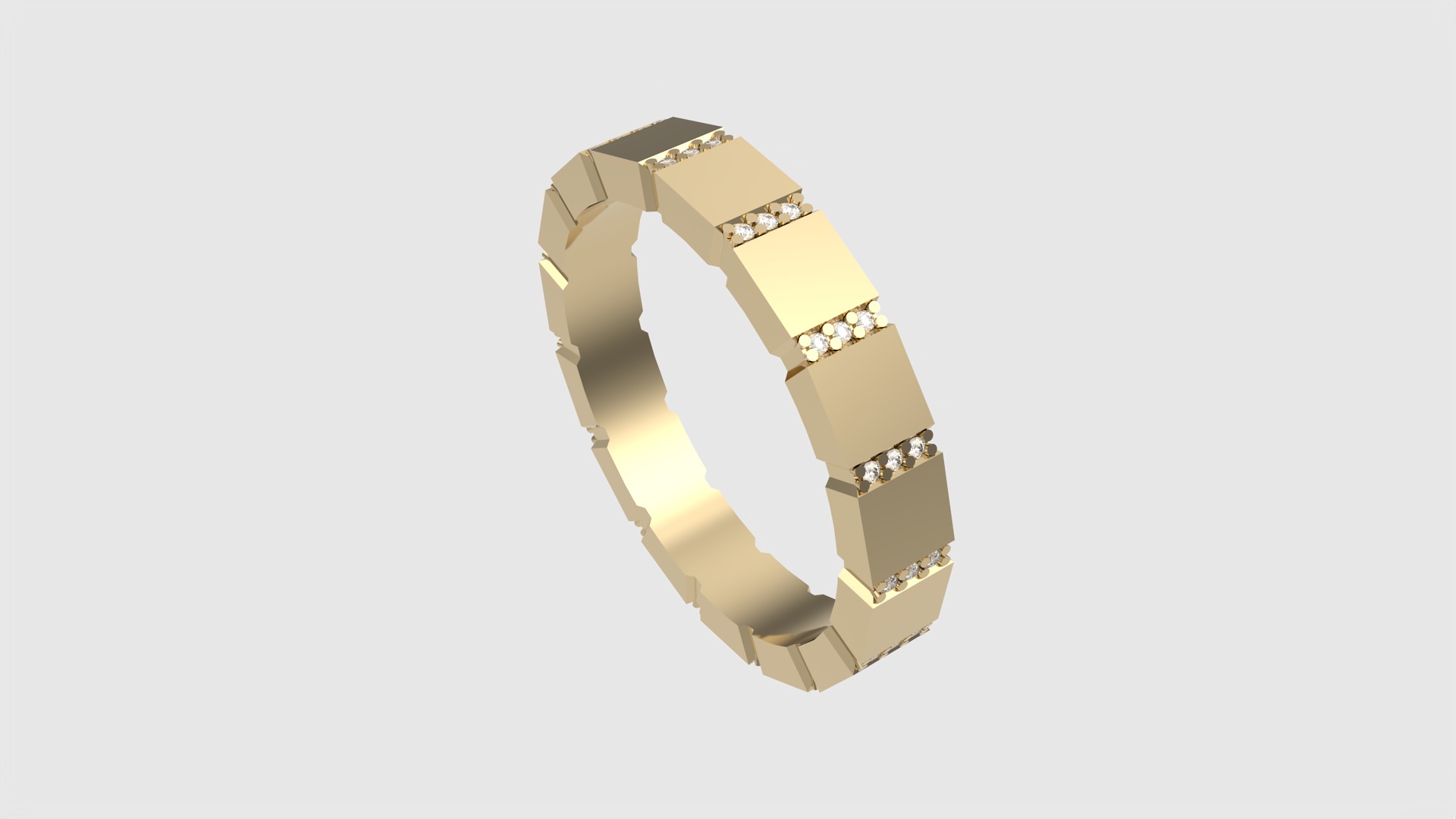 Geometric Spark Cluster Ring JDBCo 3D print model_21