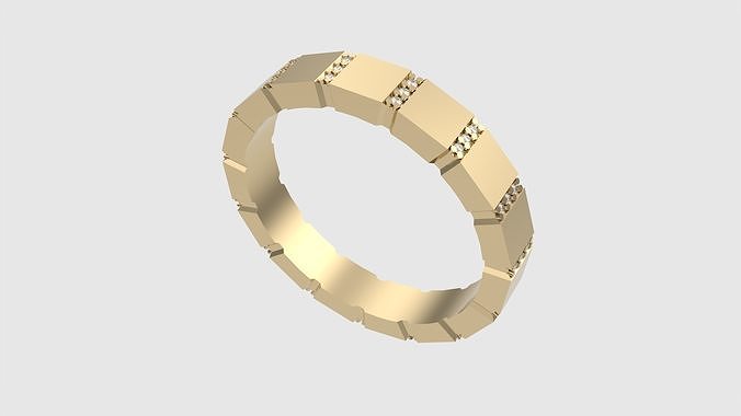Geometric Spark Cluster Ring JDBCo 3D print model