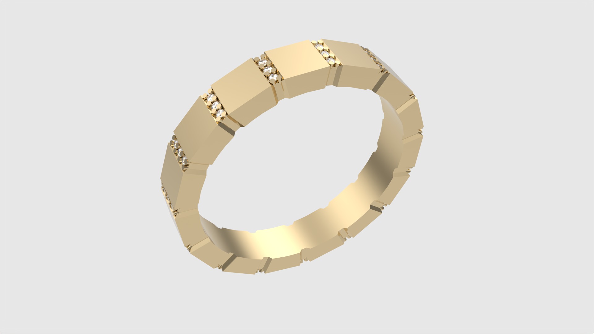 Geometric Spark Cluster Ring JDBCo 3D print model_17