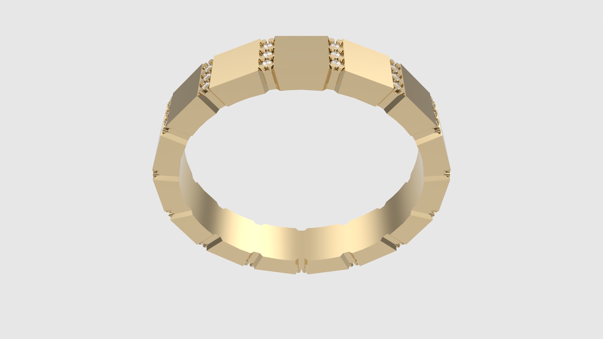 Geometric Spark Cluster Ring JDBCo 3D print model_16