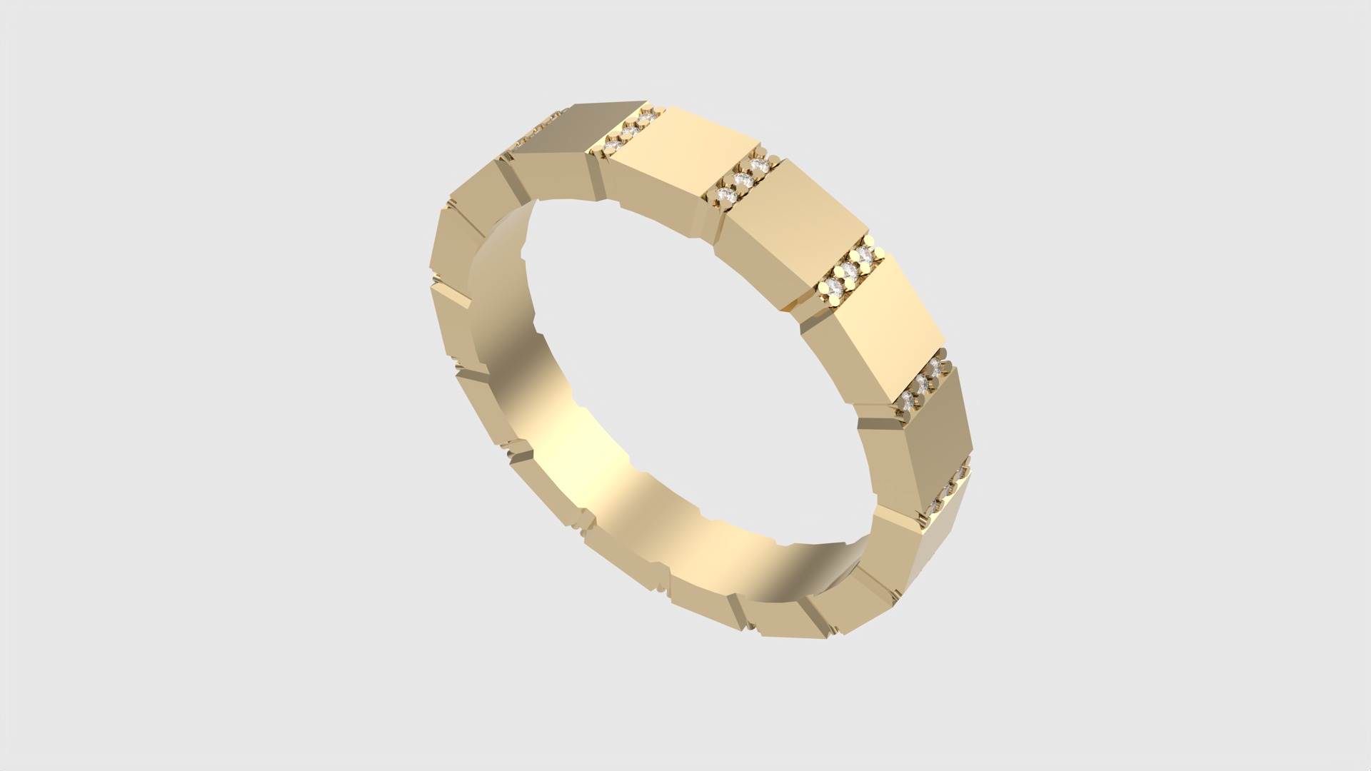 Geometric Spark Cluster Ring JDBCo 3D print model_29
