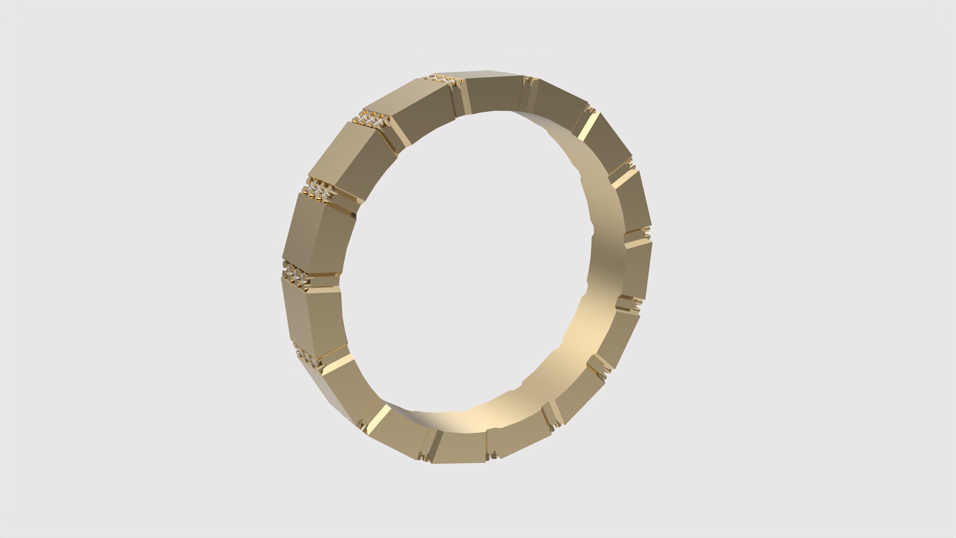 Geometric Spark Cluster Ring JDBCo 3D print model_3