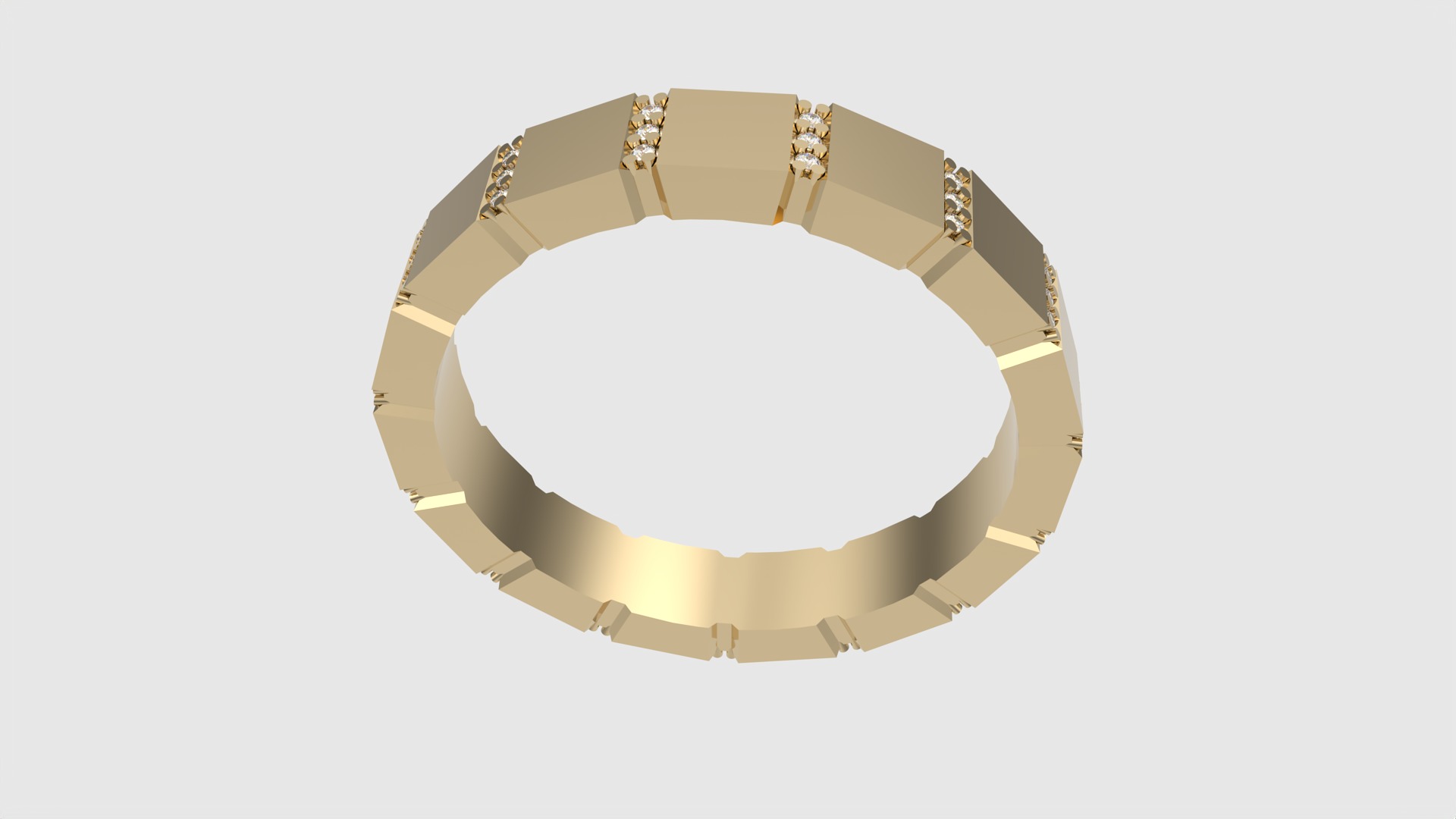 Geometric Spark Cluster Ring JDBCo 3D print model_23