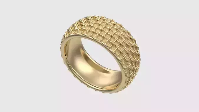 Intricate Woven Band Ring JDBCo