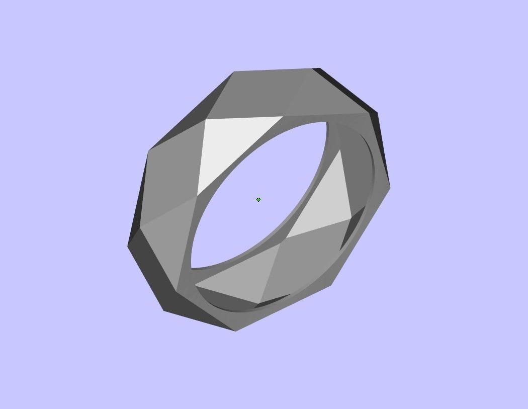 wedding ring 3D print model_1