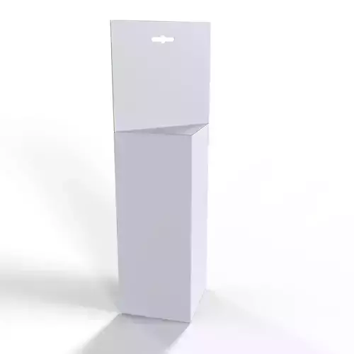 Triangular prism hanger packaging box