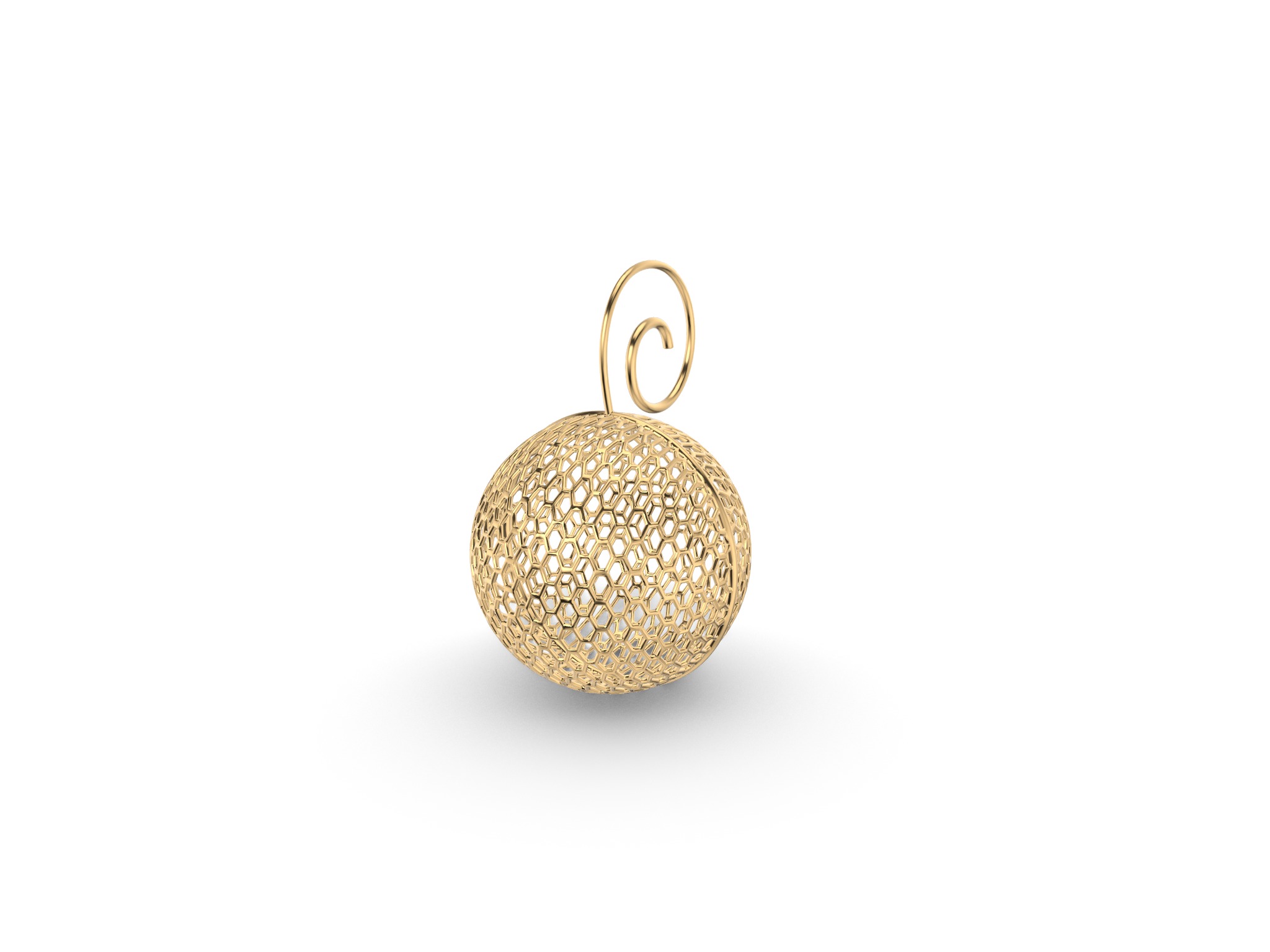 Christmas Ball Decoration 3D print model_5