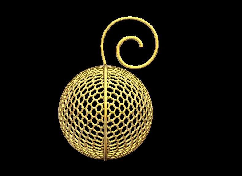Christmas Ball Decoration 3D print model_1
