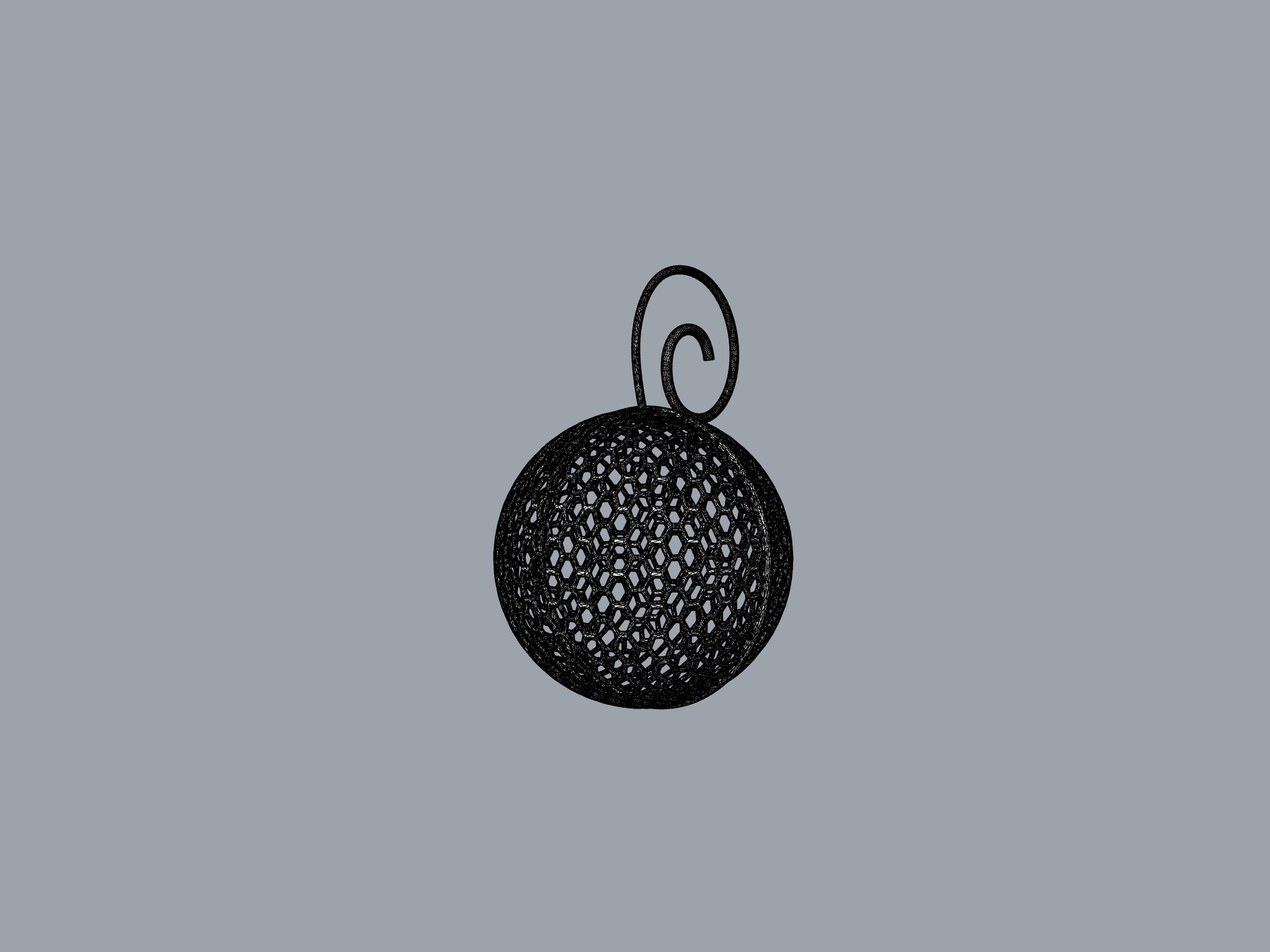 Christmas Ball Decoration 3D print model_3