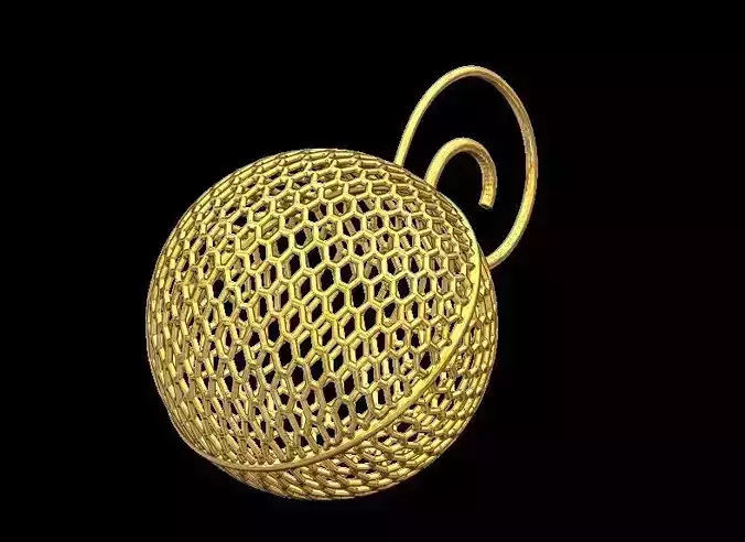 Christmas Ball Decoration 3D print model