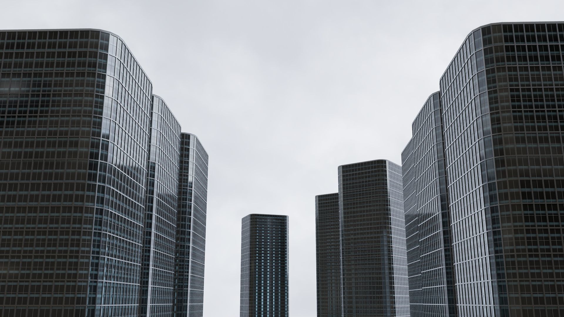 Building Asset Free low-poly 3D model_4