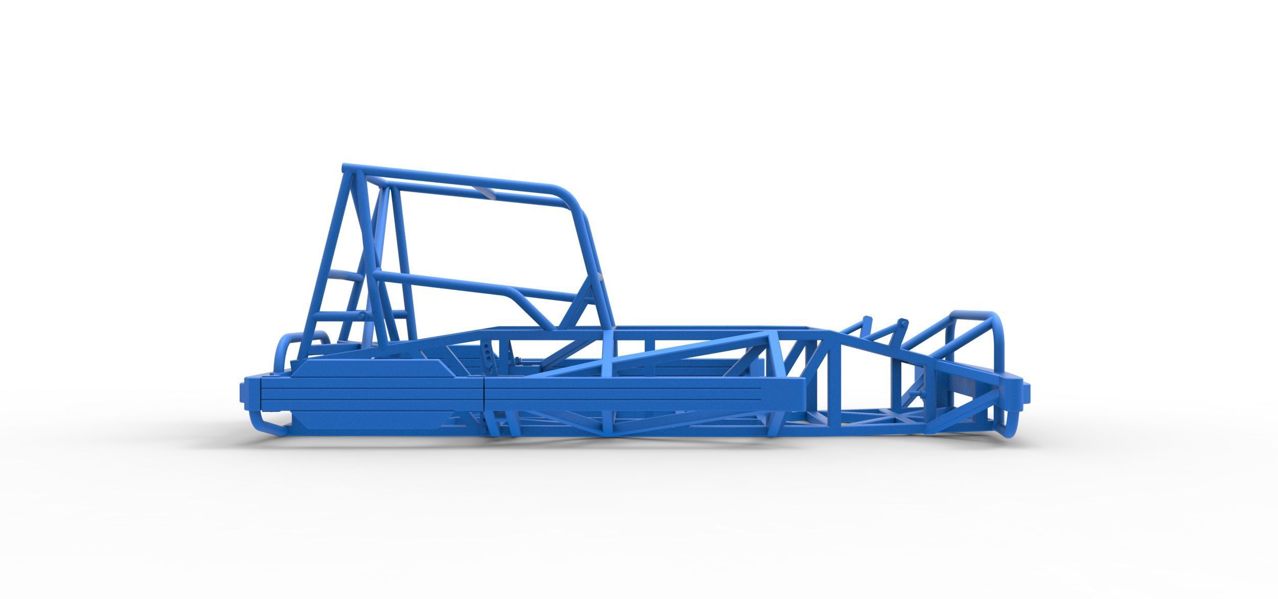 Frame of New Zealand Superstock car Scale 1 to 25 3D print model_14