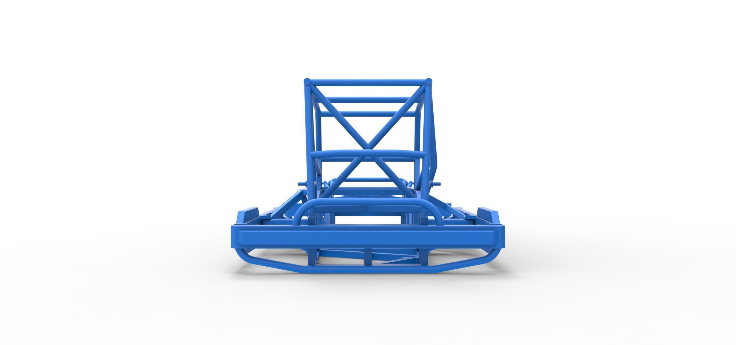 Frame of New Zealand Superstock car Scale 1 to 25 3D print model_11
