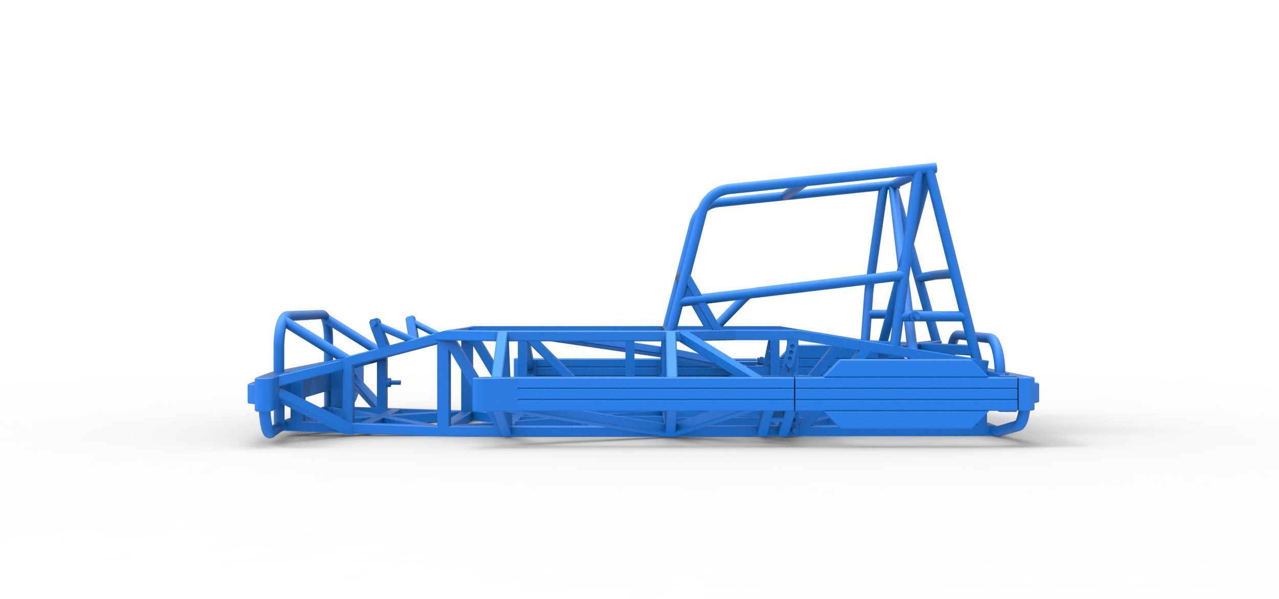 Frame of New Zealand Superstock car Scale 1 to 25 3D print model_6