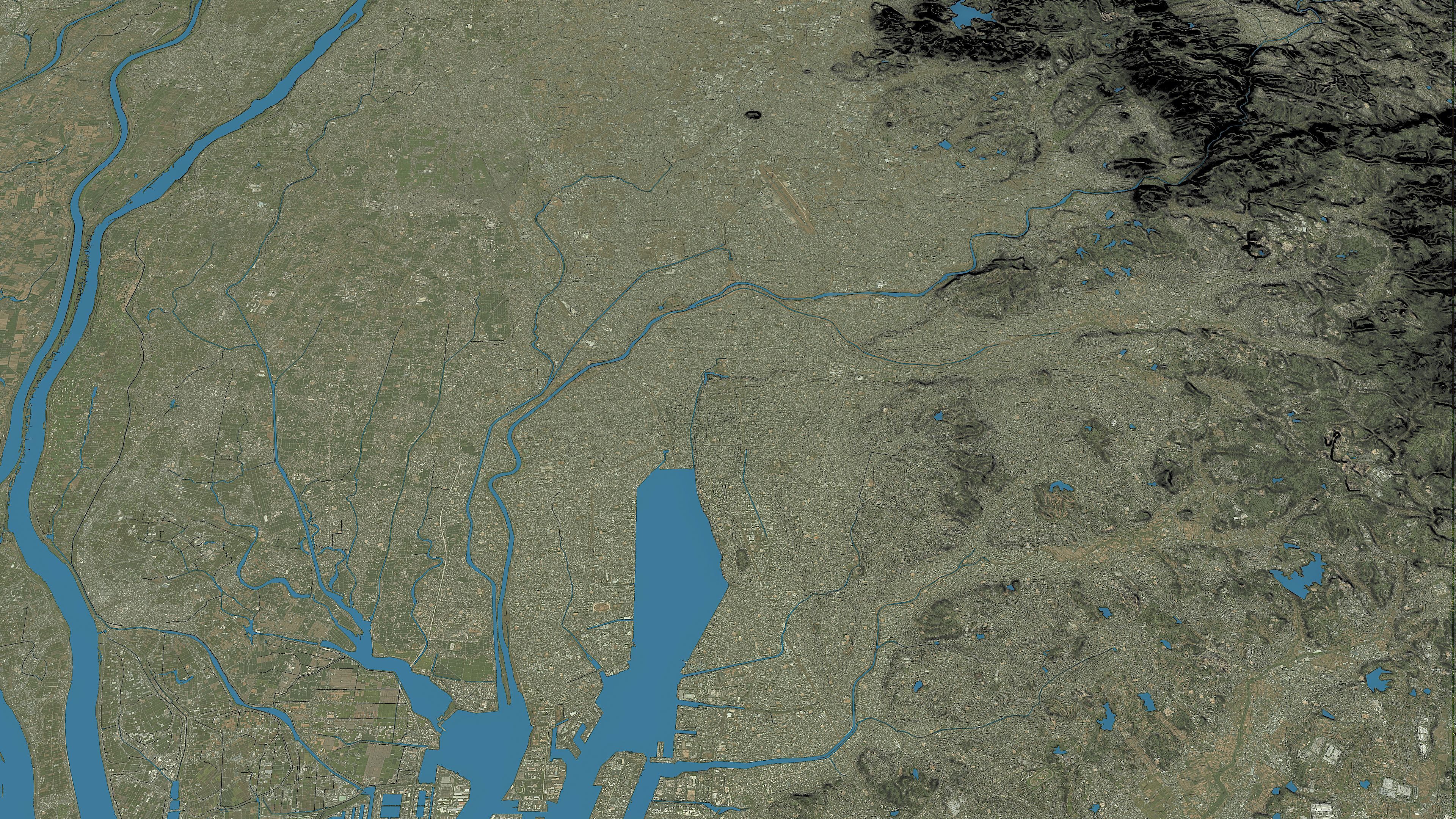 Nagoya - 3D City Topography Terrain 3D Model Collection_23