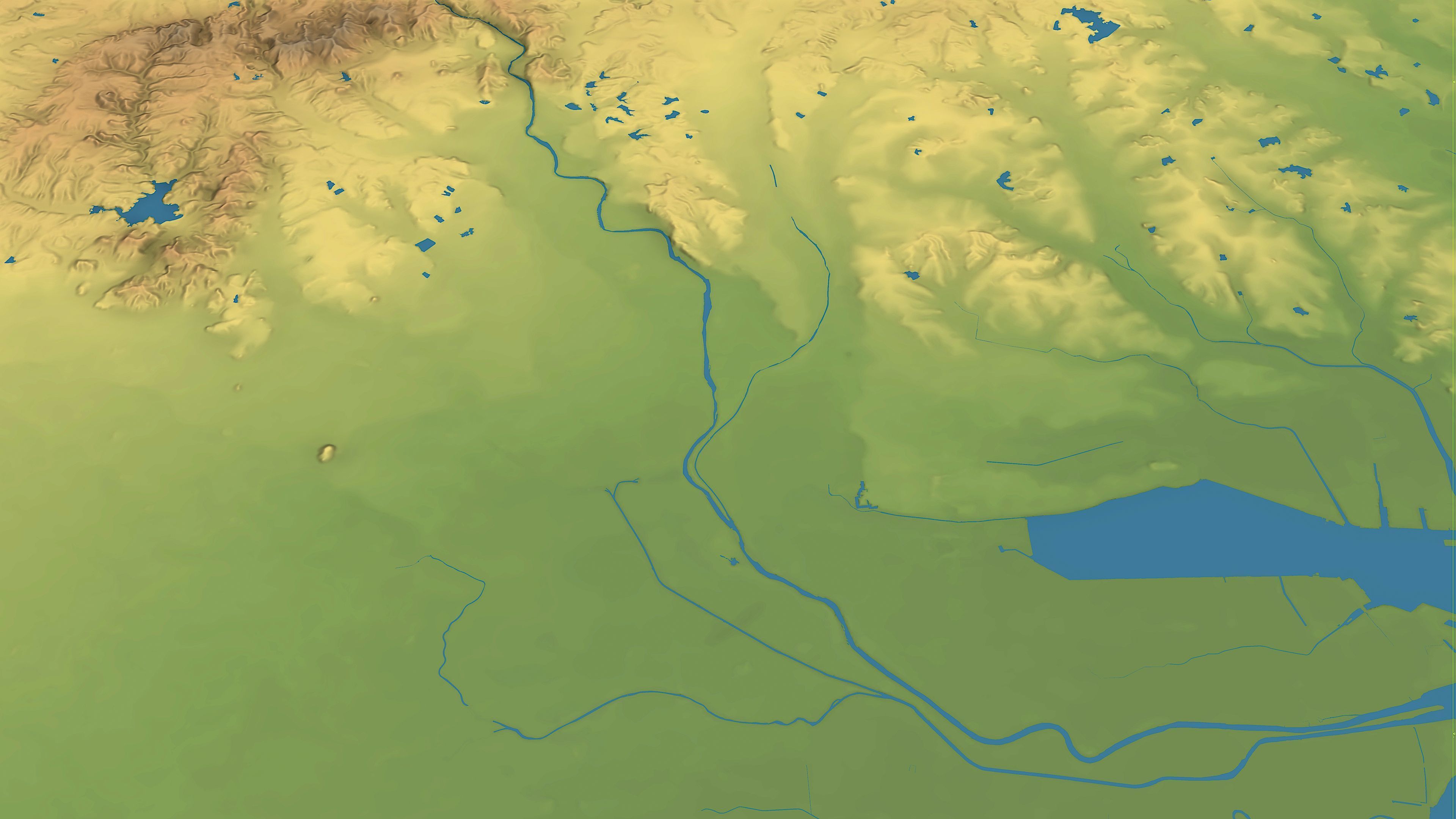 Nagoya - 3D City Topography Terrain 3D Model Collection_31