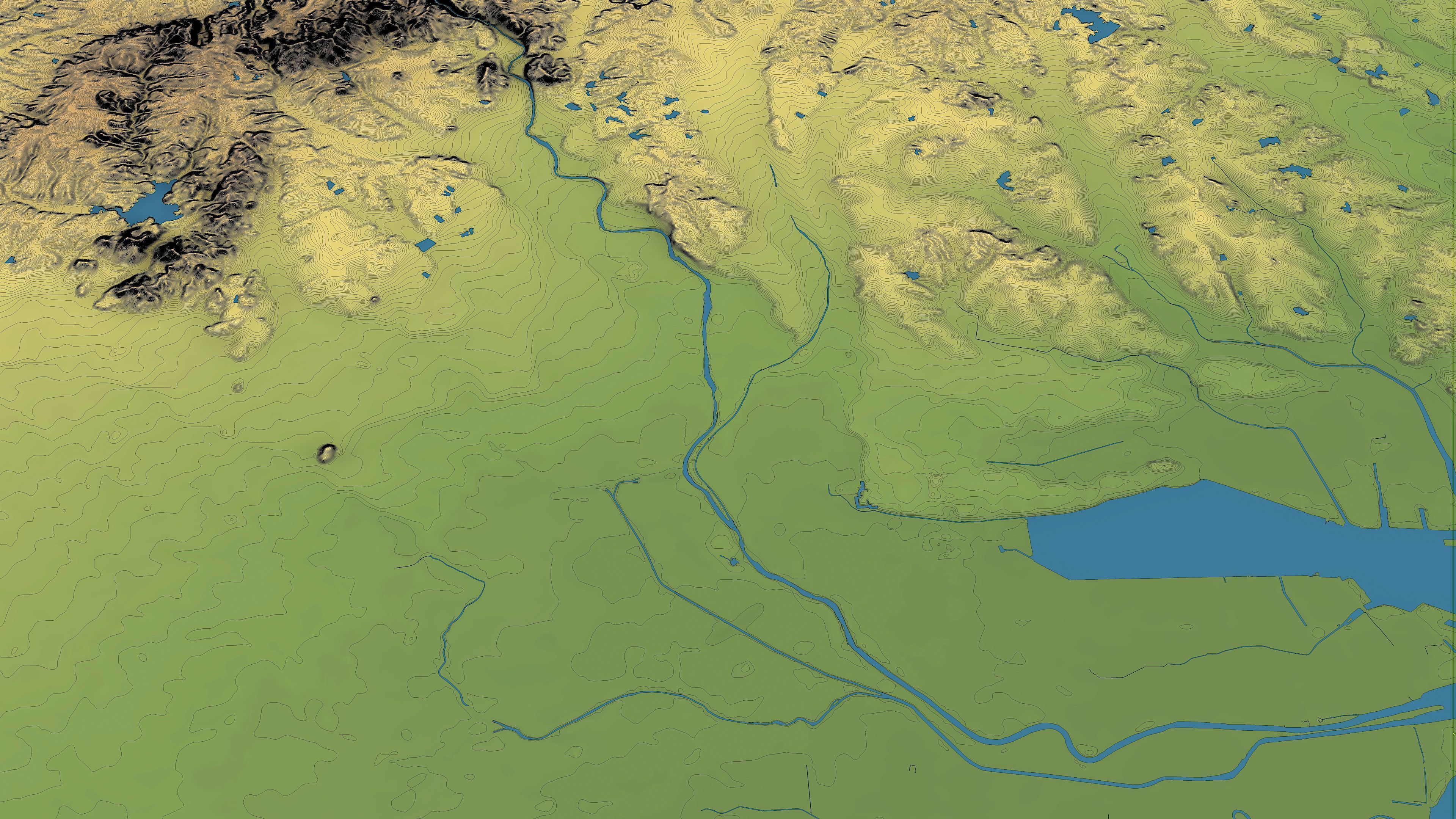 Nagoya - 3D City Topography Terrain 3D Model Collection_29