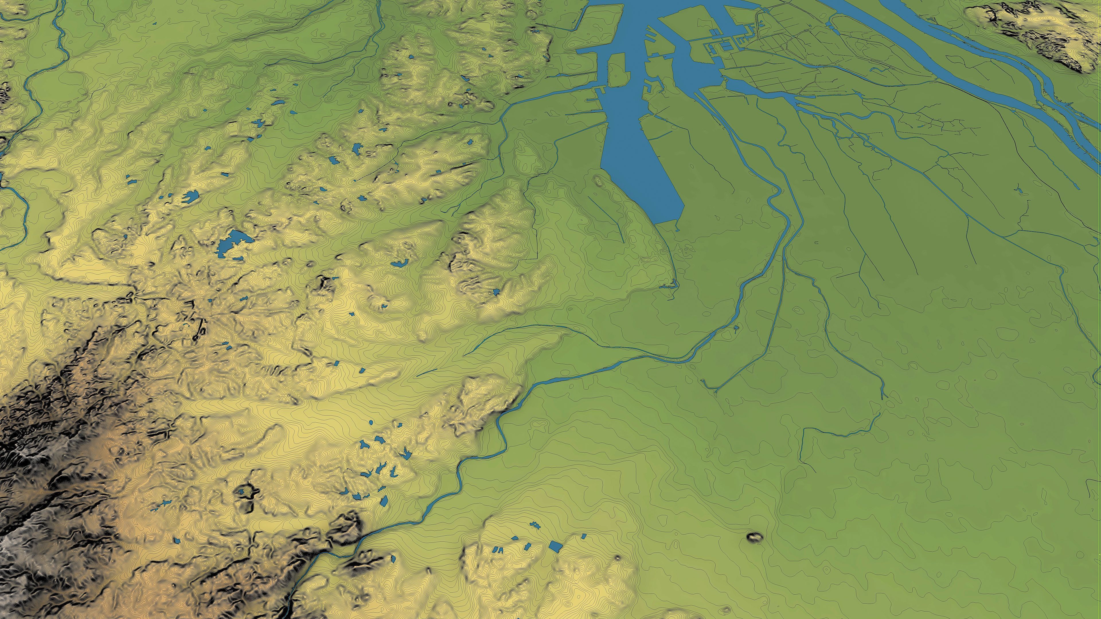 Nagoya - 3D City Topography Terrain 3D Model Collection_34