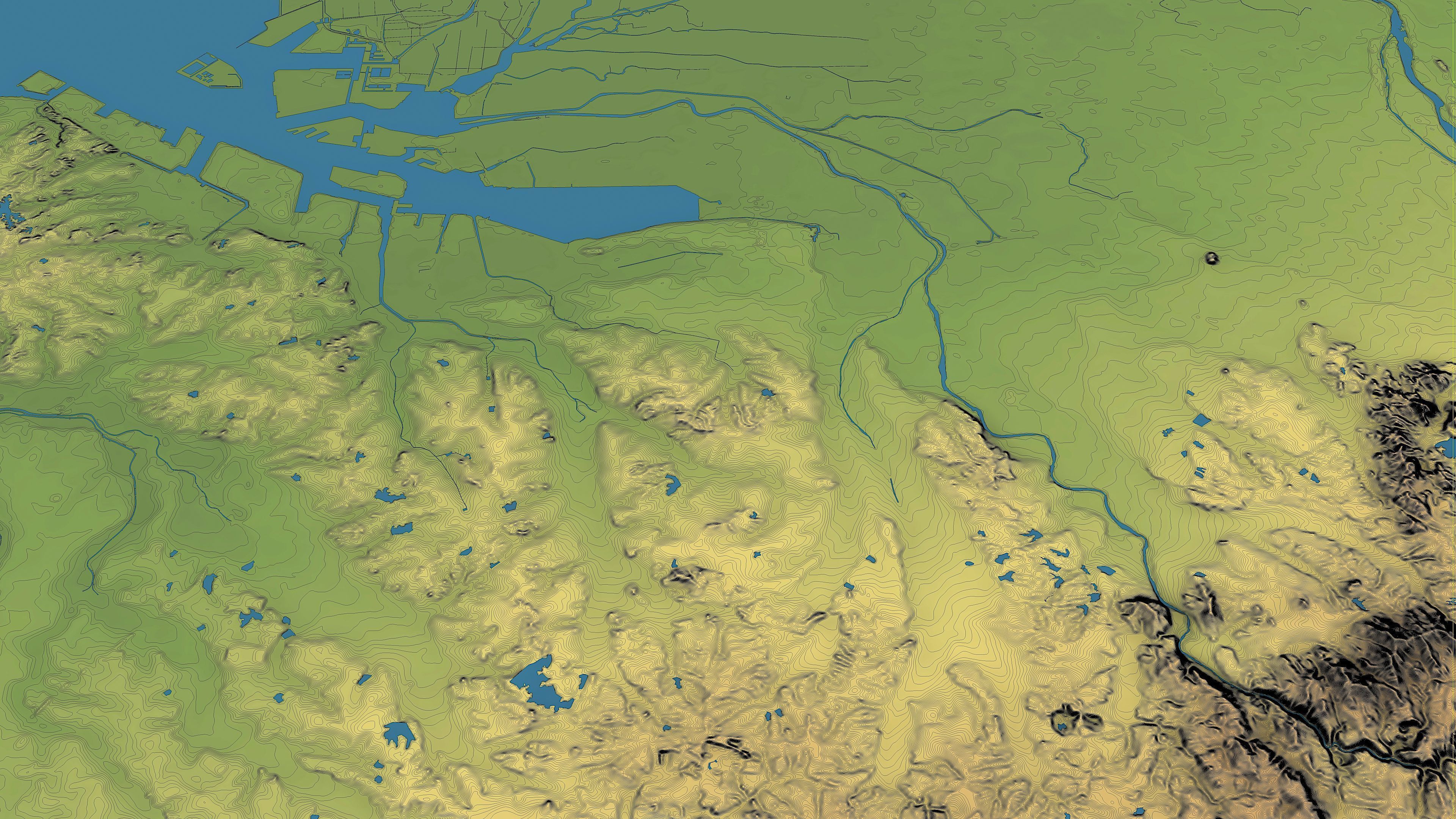 Nagoya - 3D City Topography Terrain 3D Model Collection_39