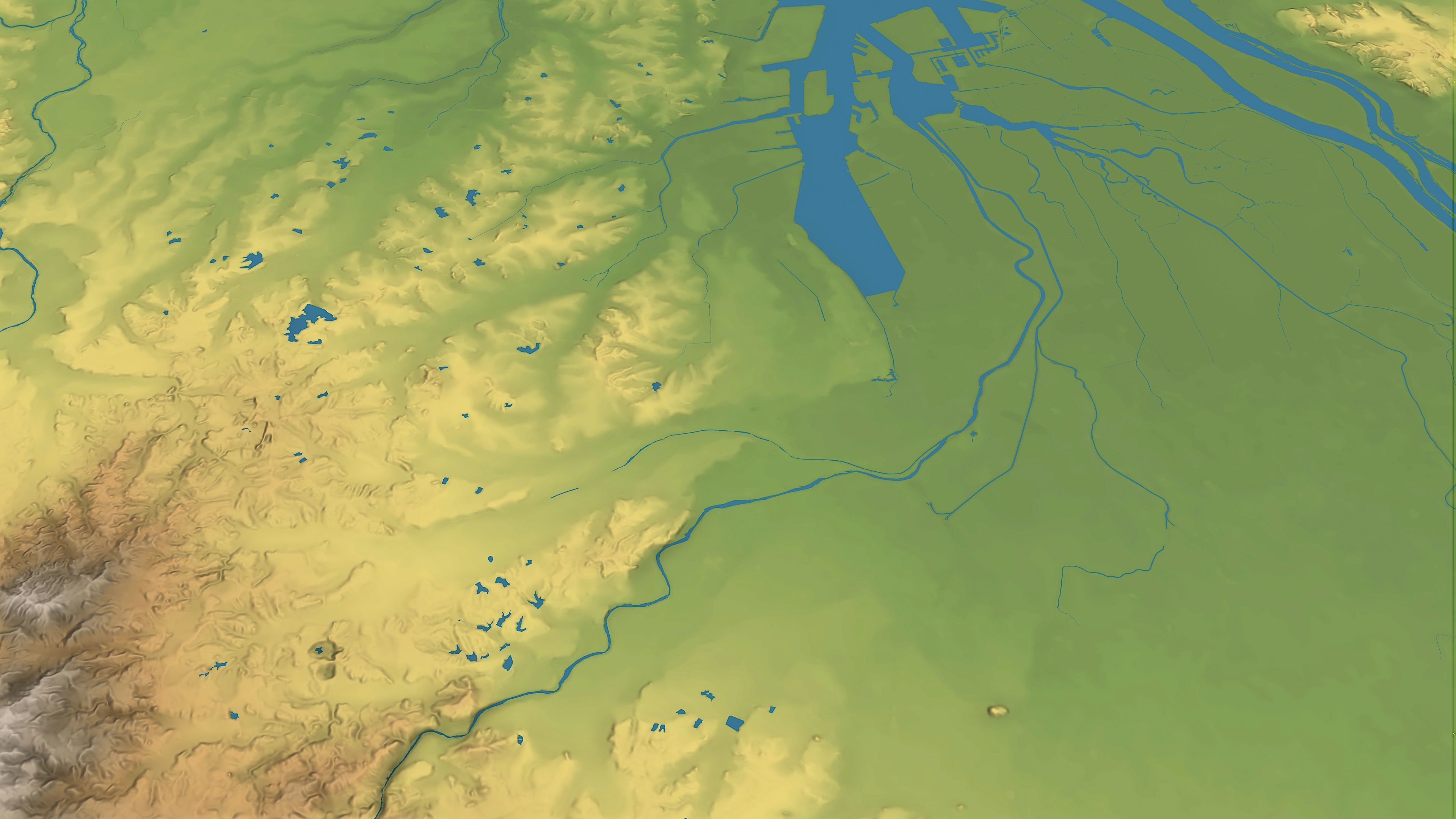 Nagoya - 3D City Topography Terrain 3D Model Collection_36