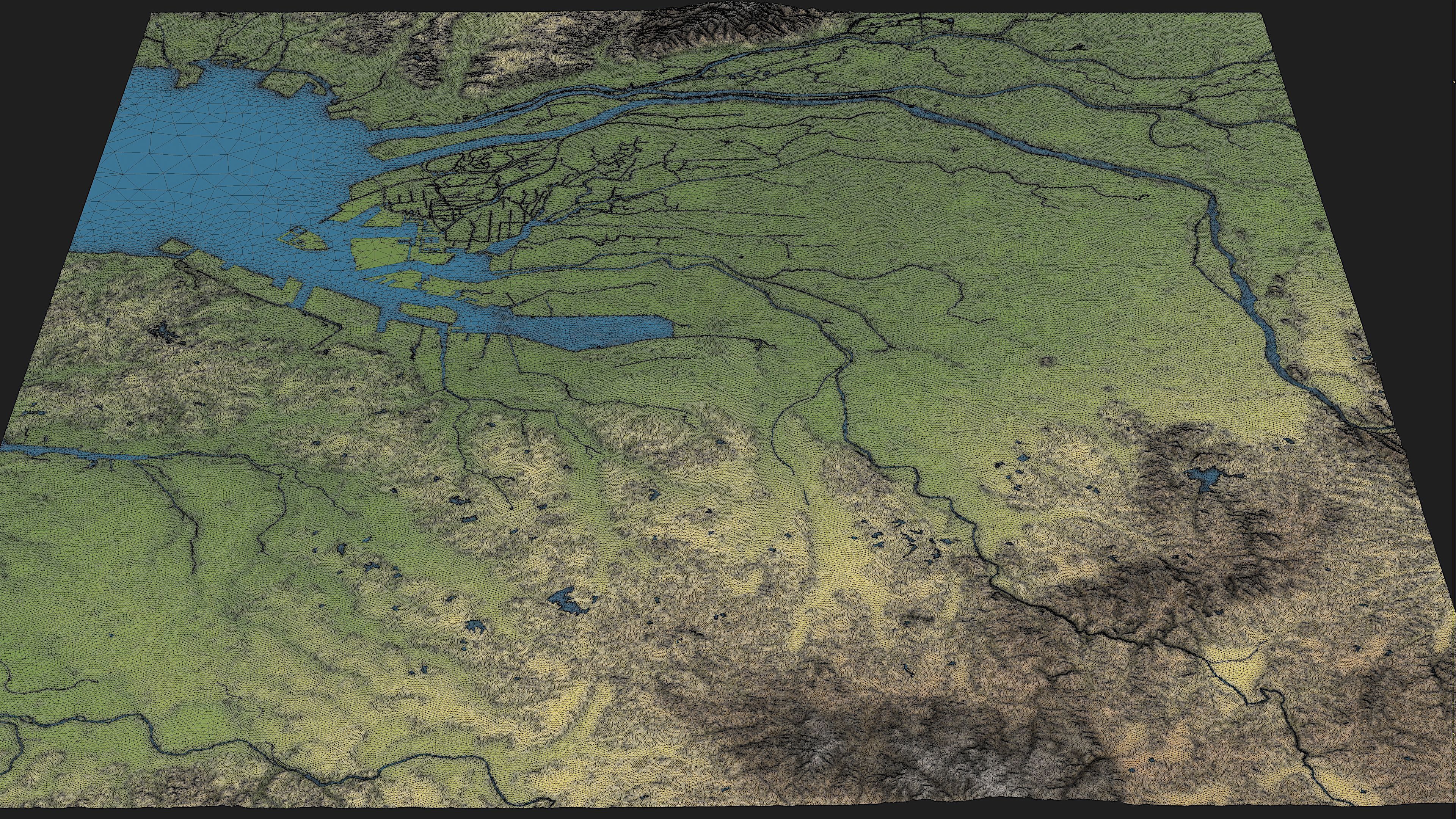 Nagoya - 3D City Topography Terrain 3D Model Collection_20