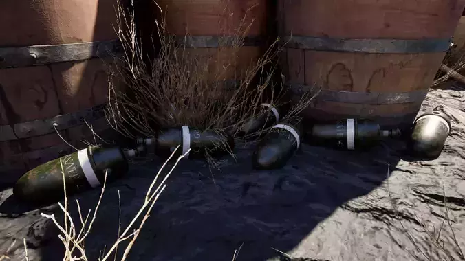 German M42 Smoke Grenade 3D model