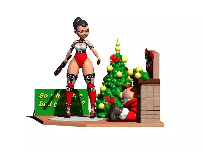 Bad girl 3D print model